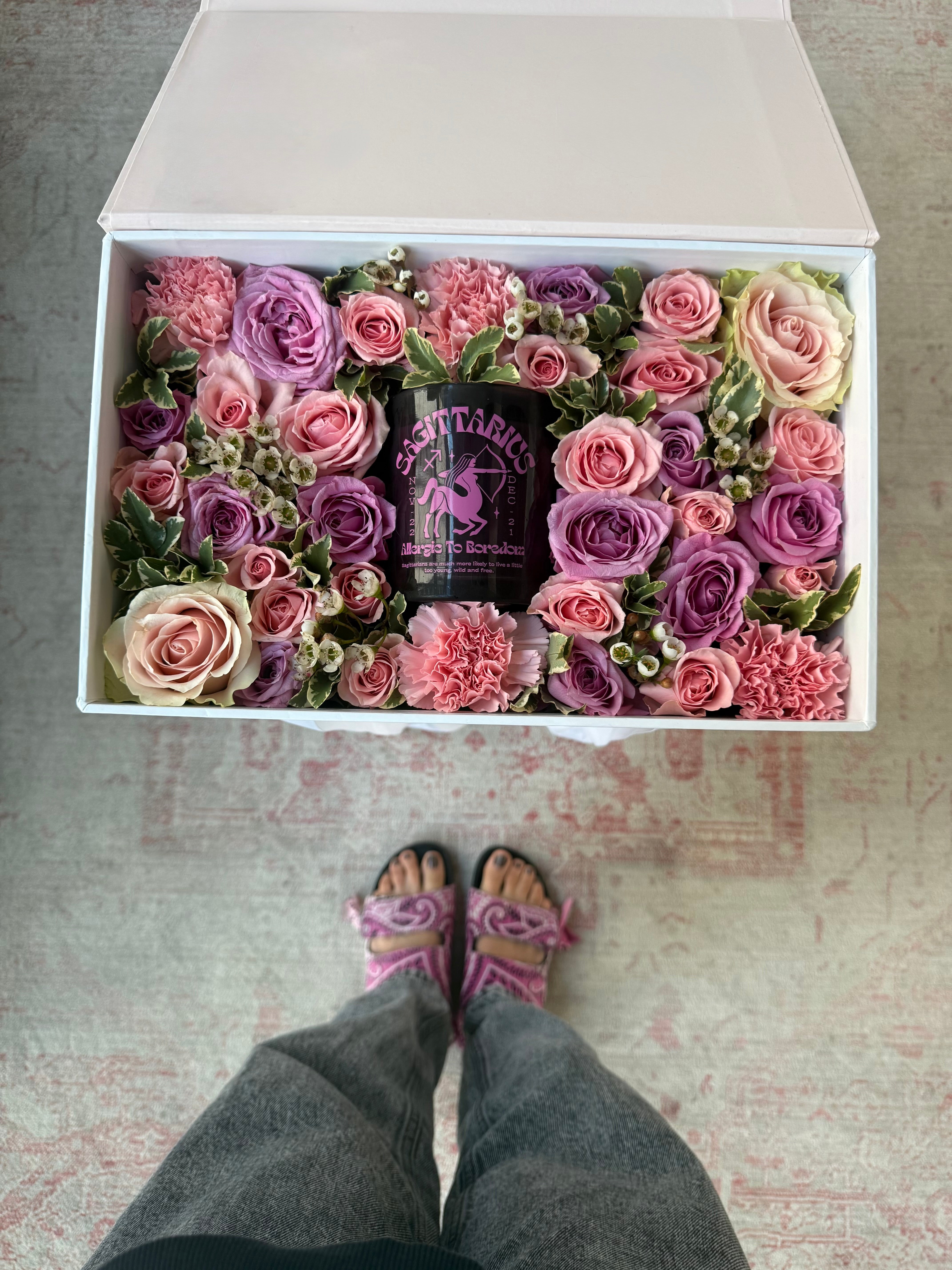 Sagittarius Candle Parcel