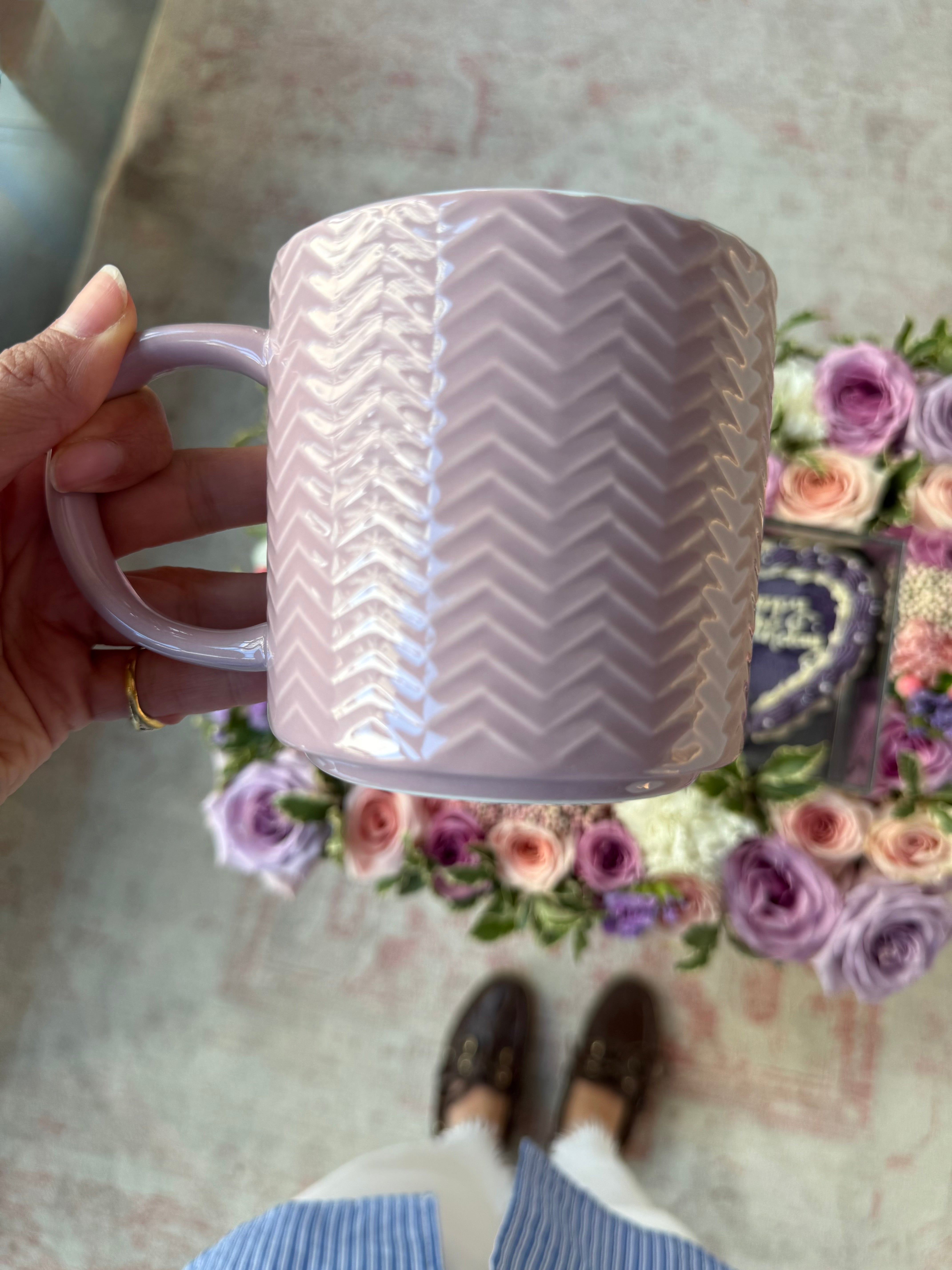 Pretty Purple Birthday Tray