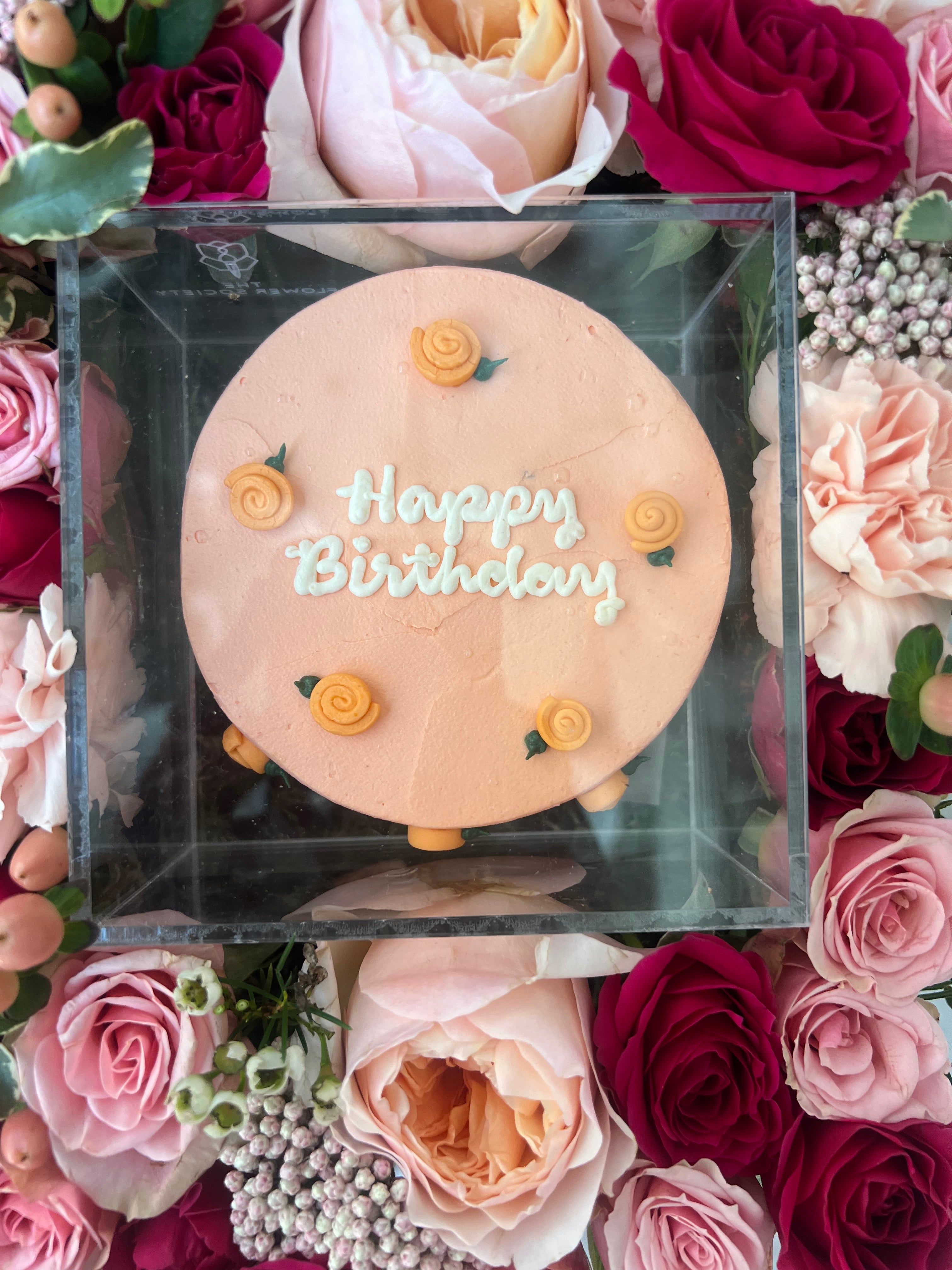 Rosey Birthday Tray (With Mug)