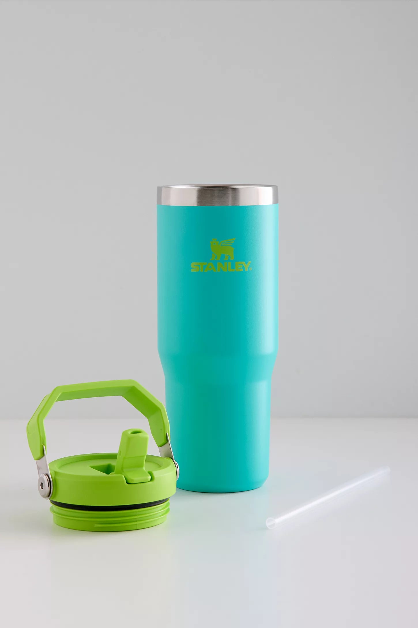 Stanley Ice Flow Flip Straw 30 oz Tumbler (Tropical Teal)