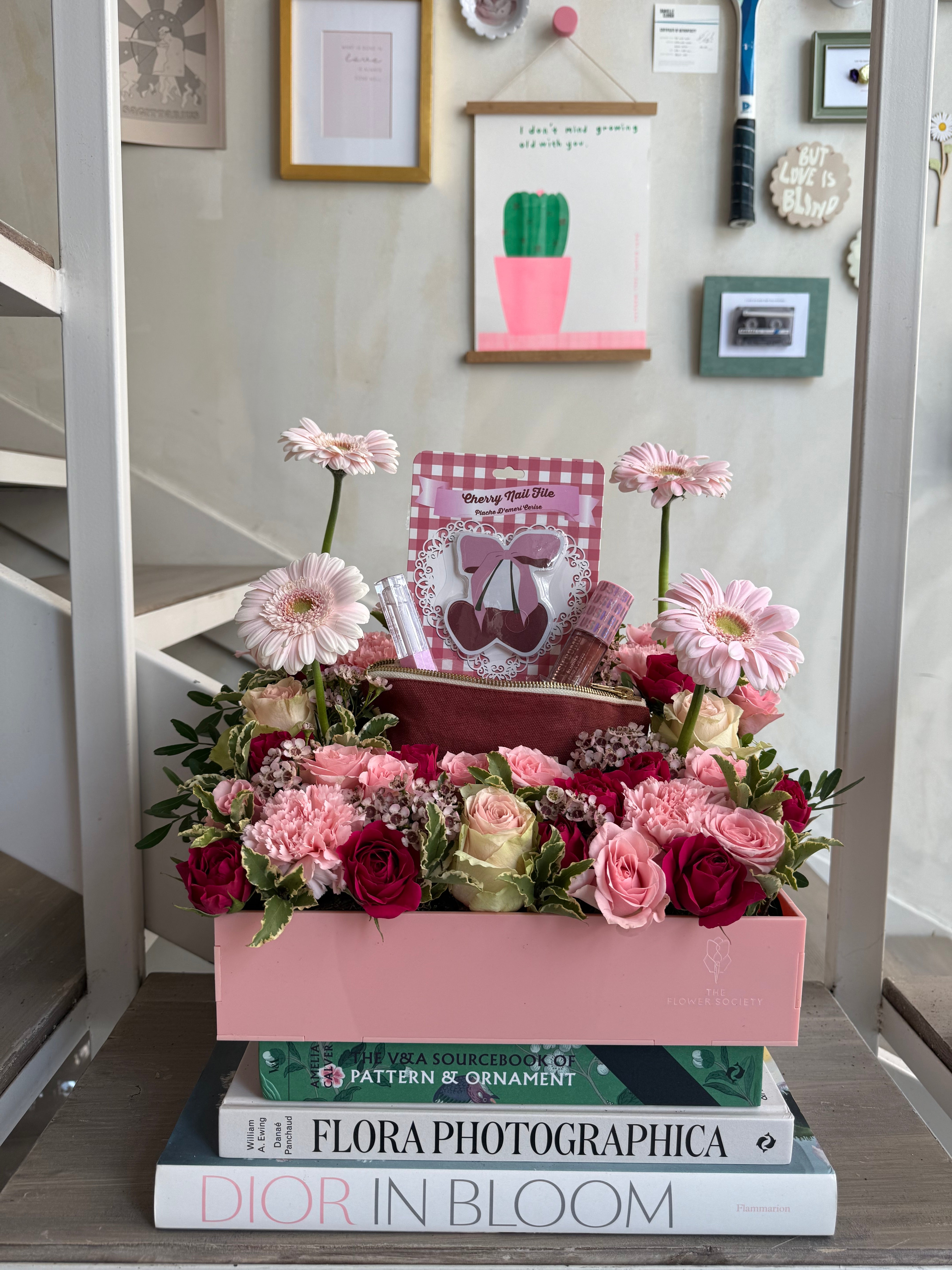 Make Up Girly Tray (Pink)