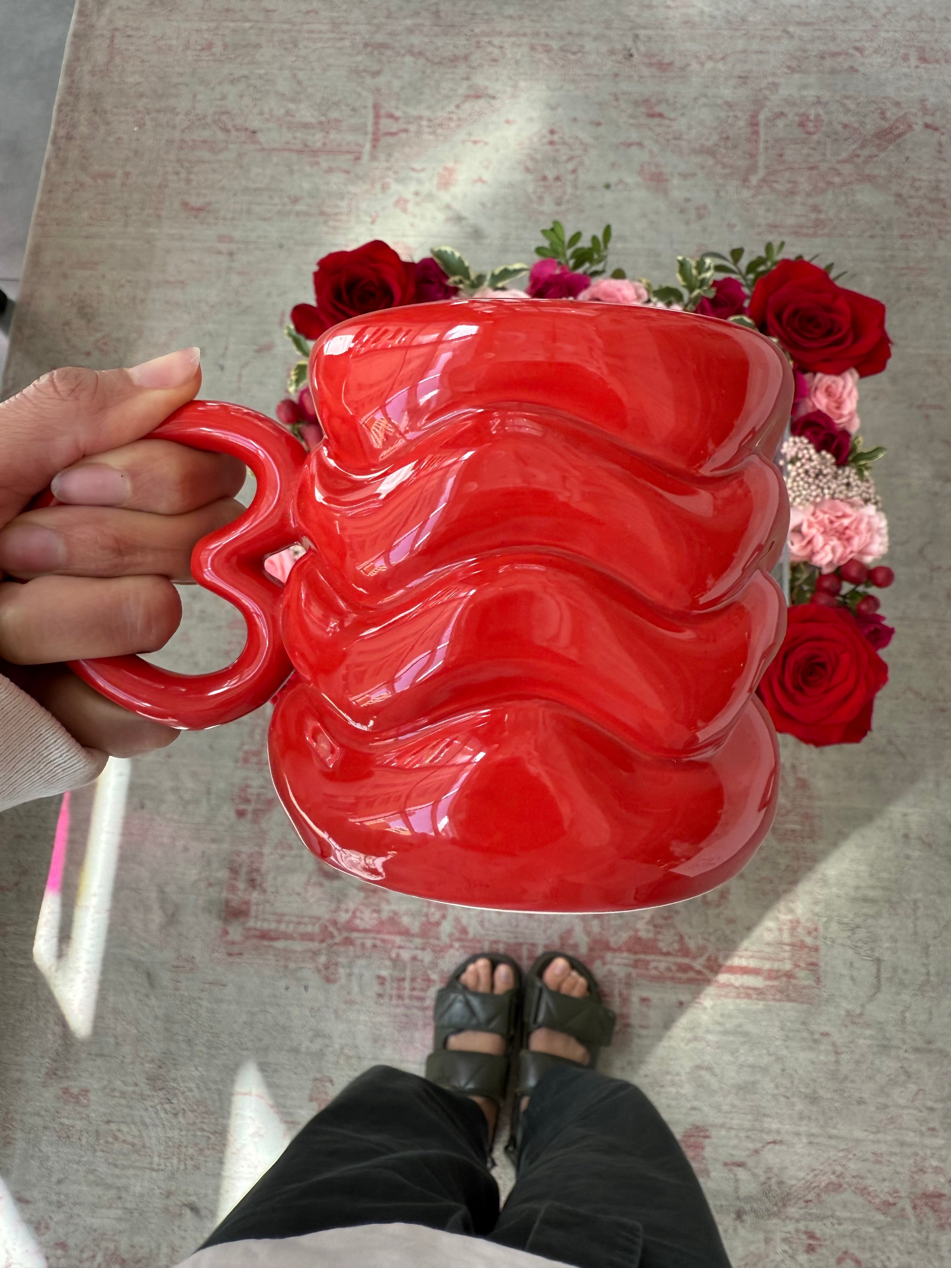 Heartbeat Tray w/ Mug