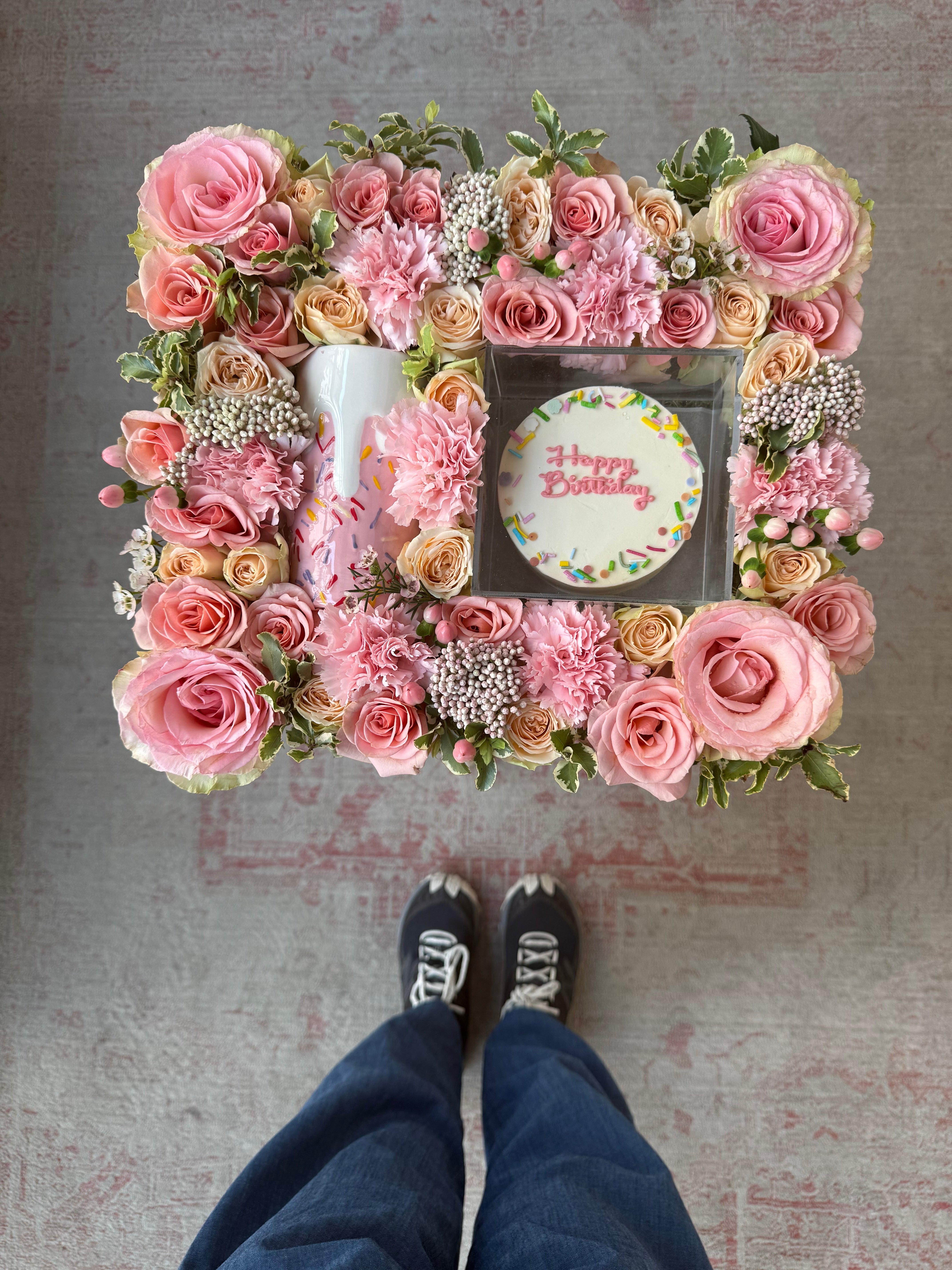 Sweeter Than Cake Birthday Tray