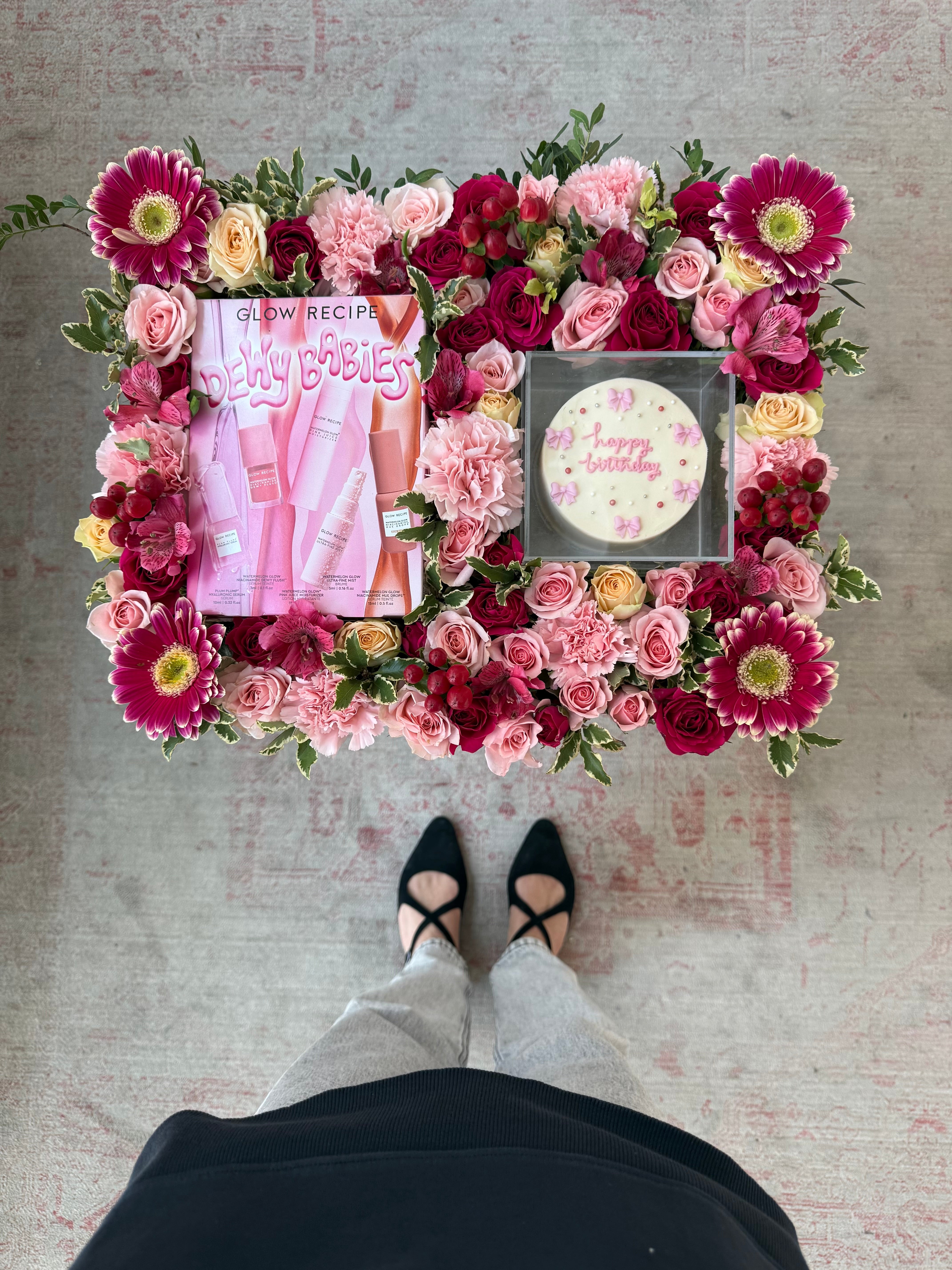 Glam Girl Glow Recipe Birthday Tray
