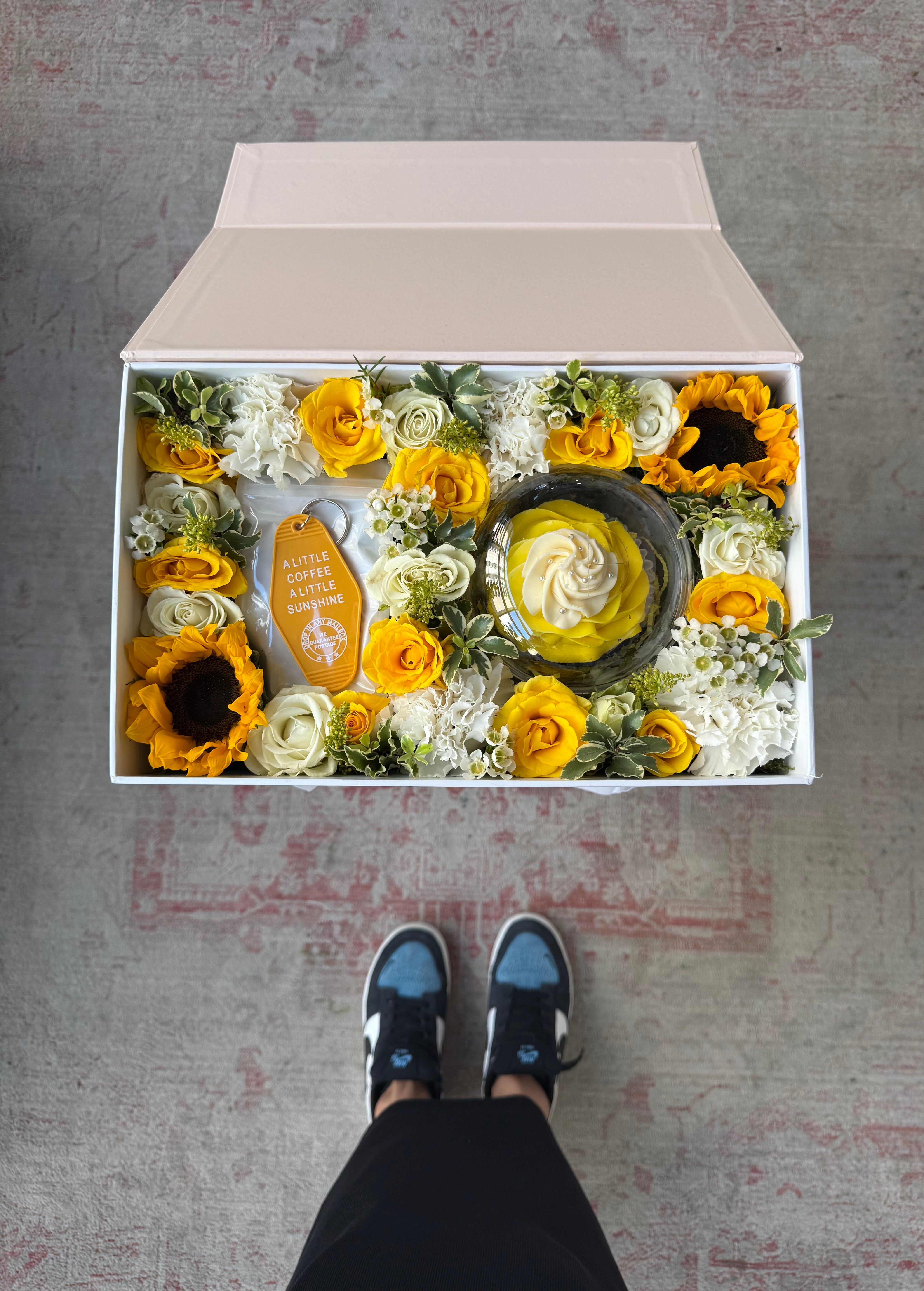Sunshine Tag + Cupcake Parcel