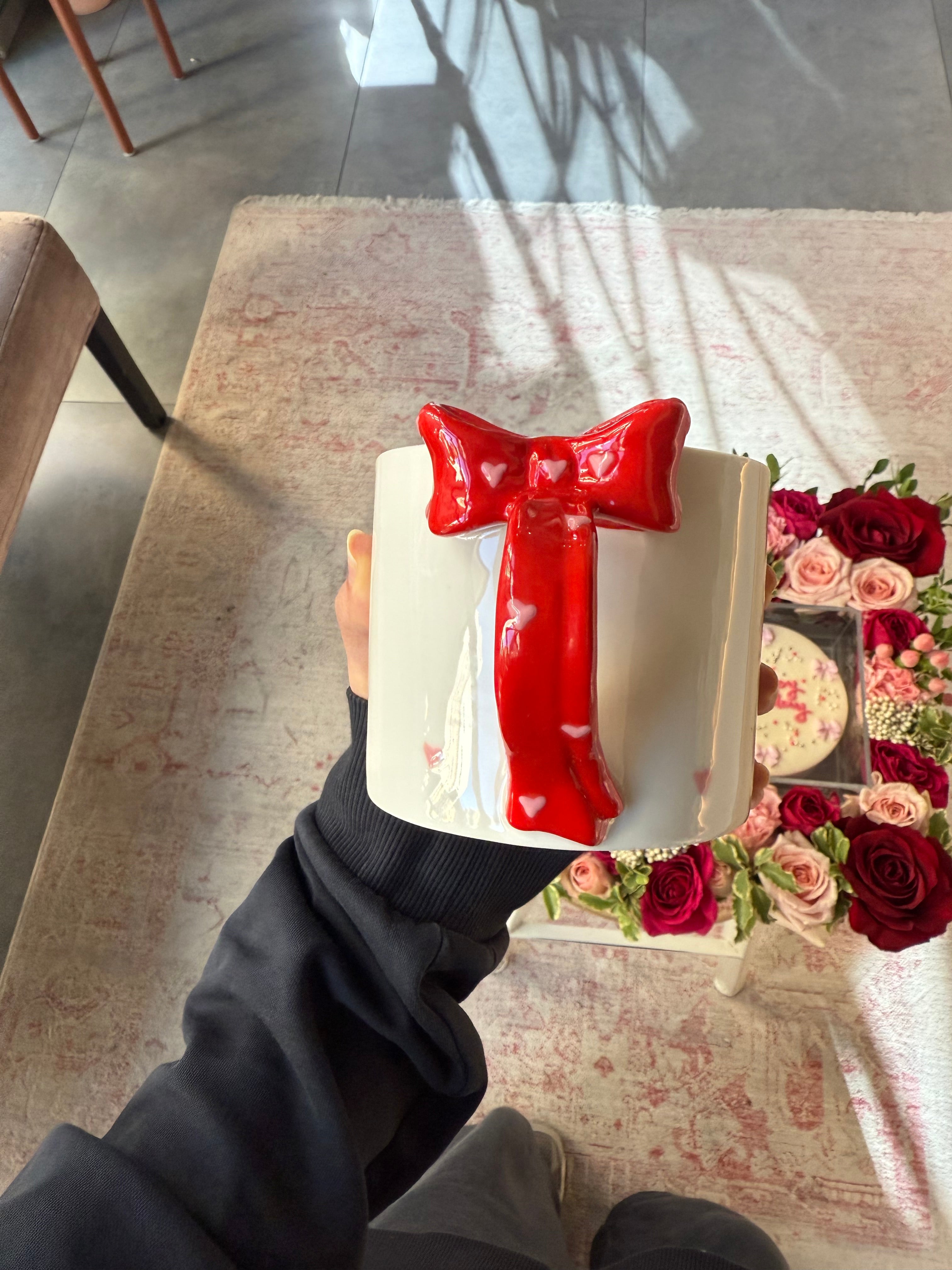 Bow Beauty Birthday Tray