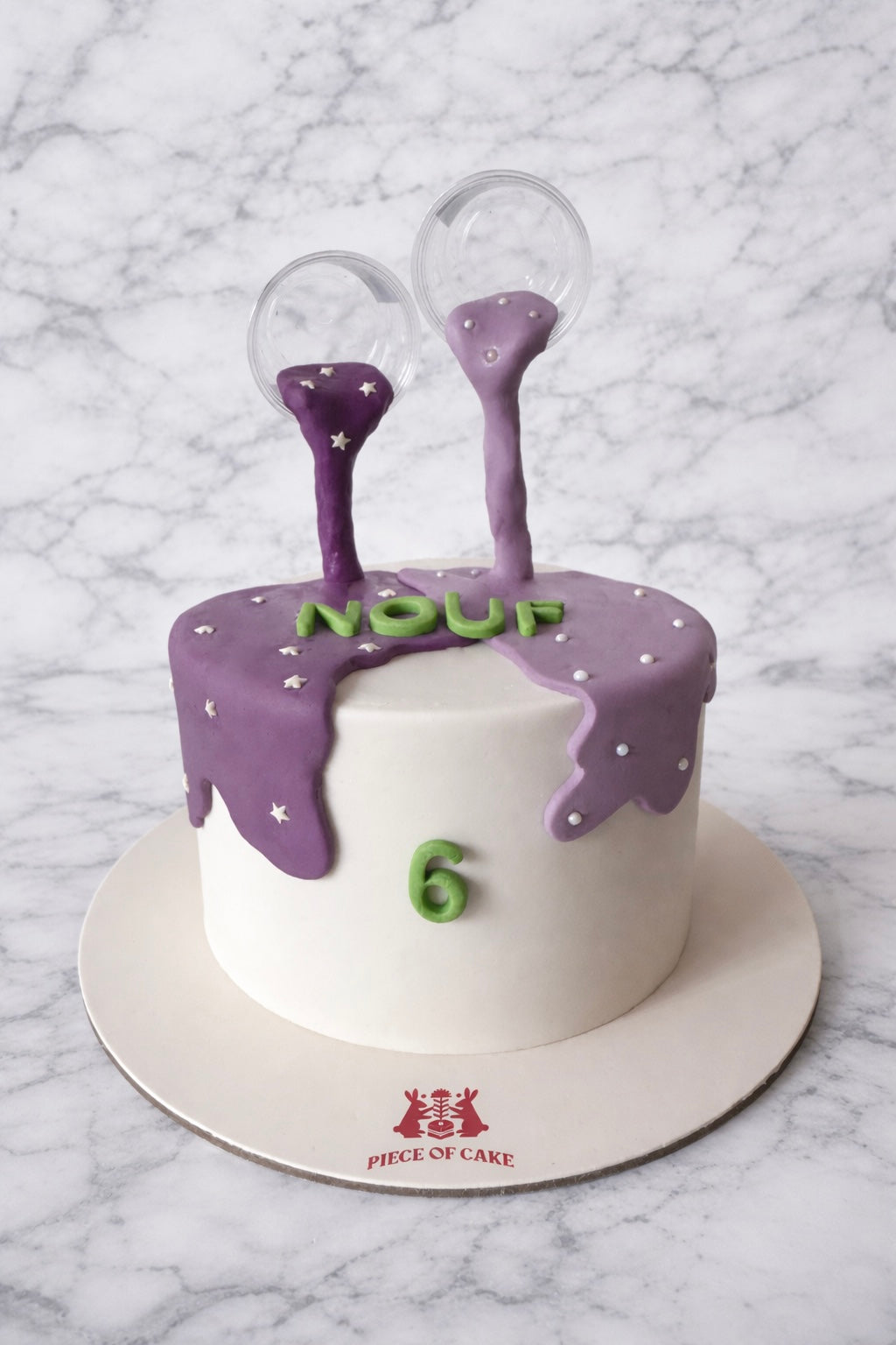3D Slime 6 inch Cake