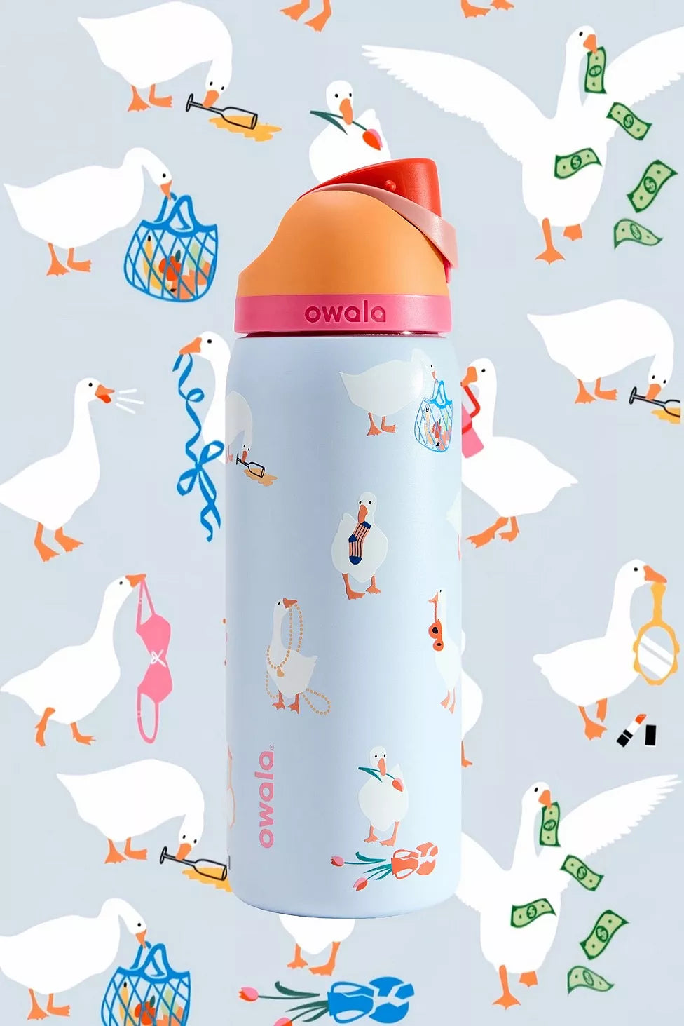 Owala Free Sip 32oz Water Bottle (Silly Goose)
