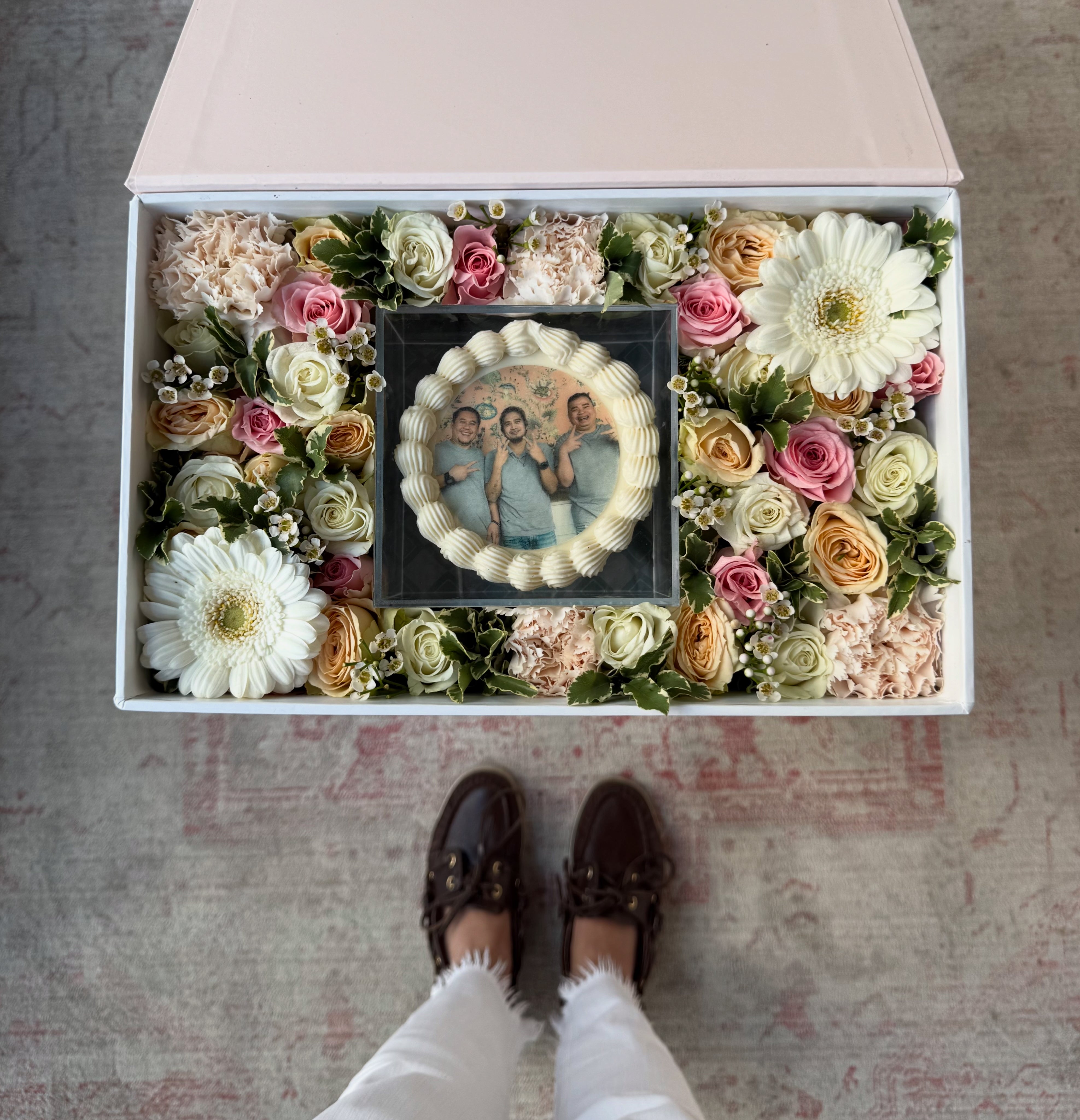 Photo Birthday Cake Parcel