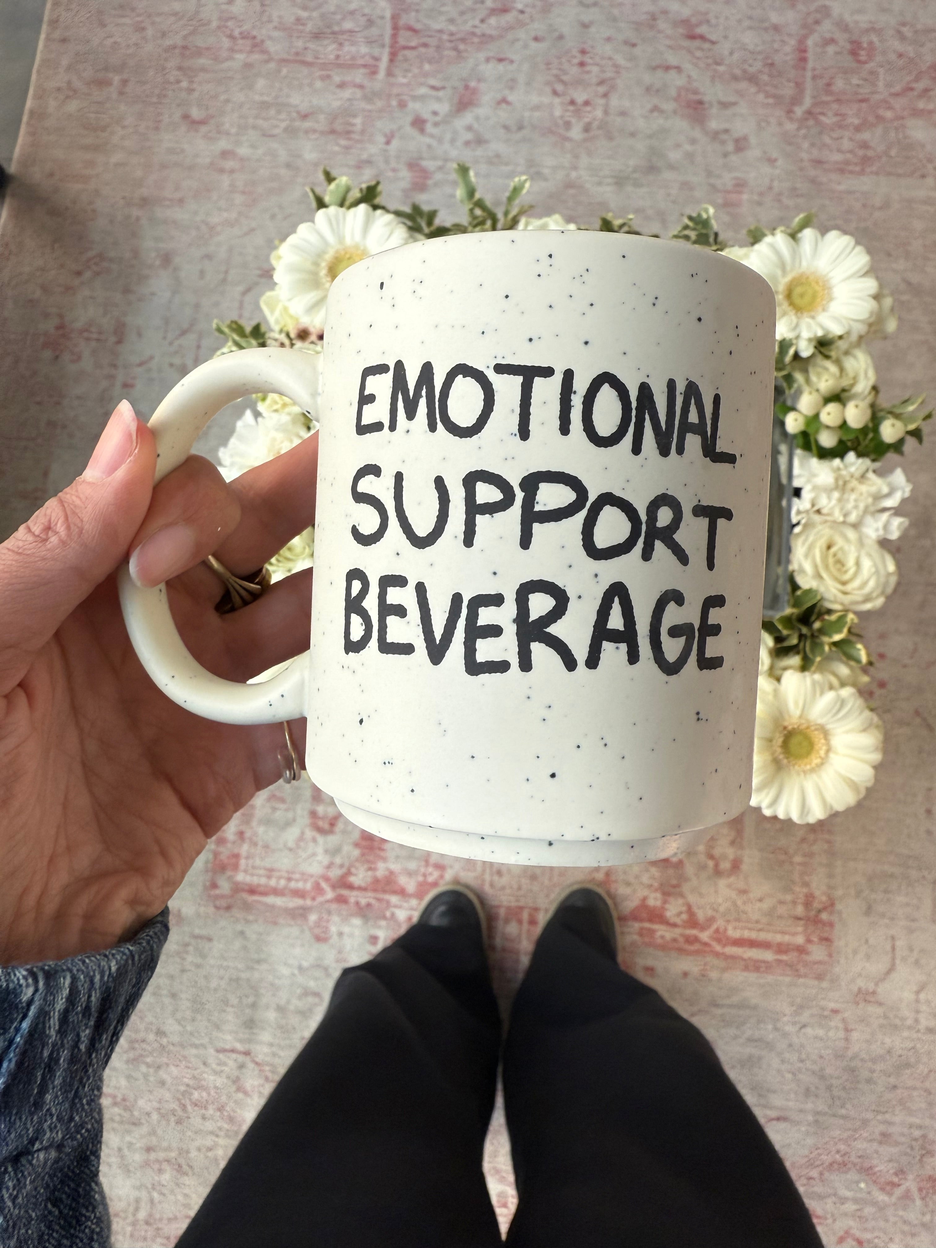 Emotional Support Birthday Tray w/ Mug