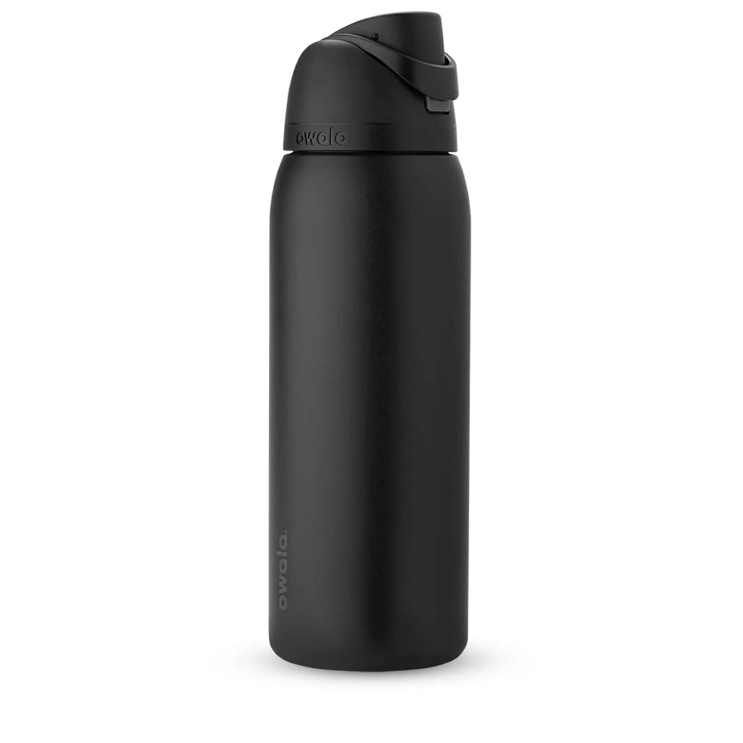 Owala Free Sip 40oz Water Bottle (Very Very Dark)
