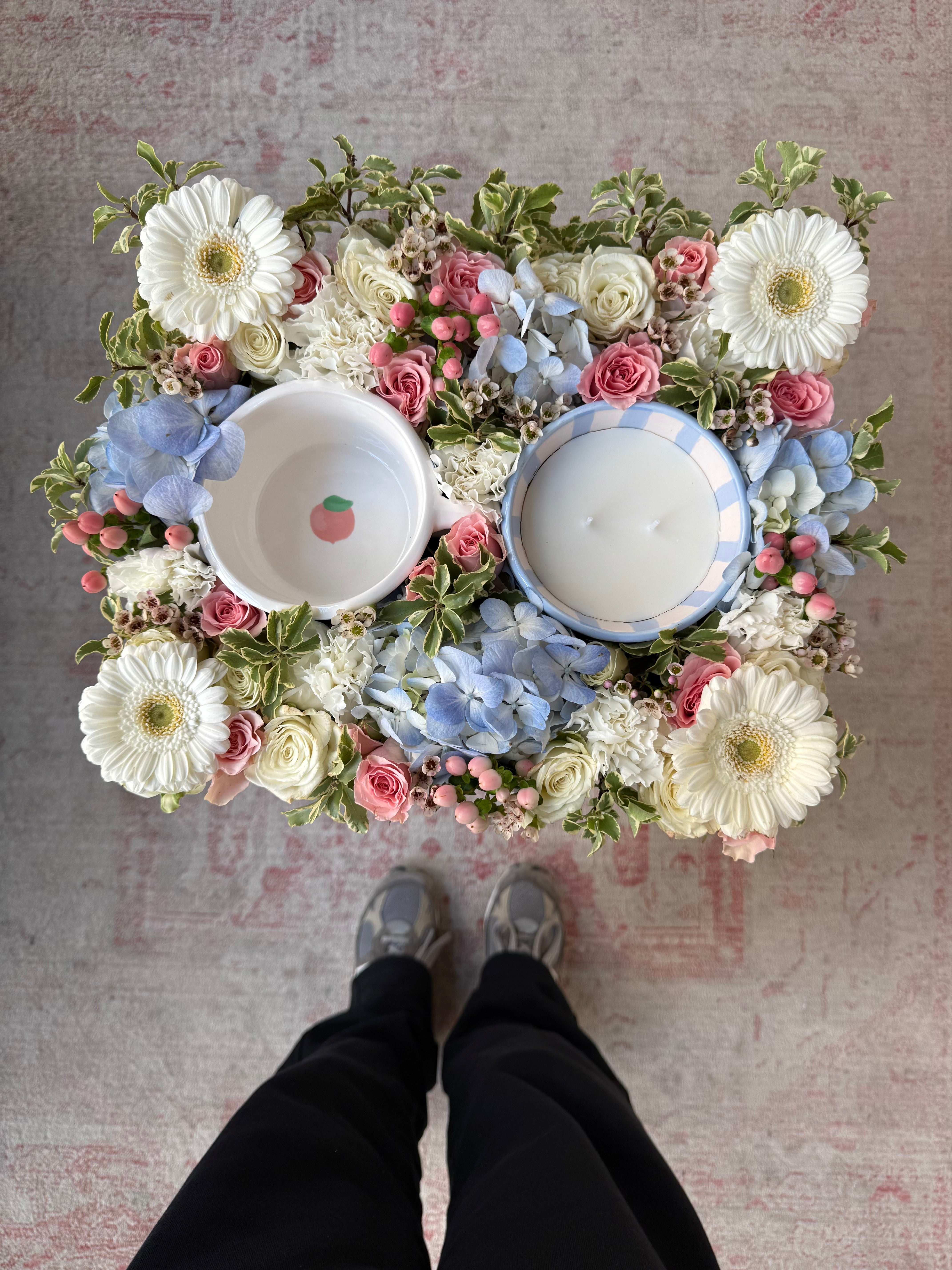 The Good Blues Combo Birthday Tray (w/ Mug & Candle)