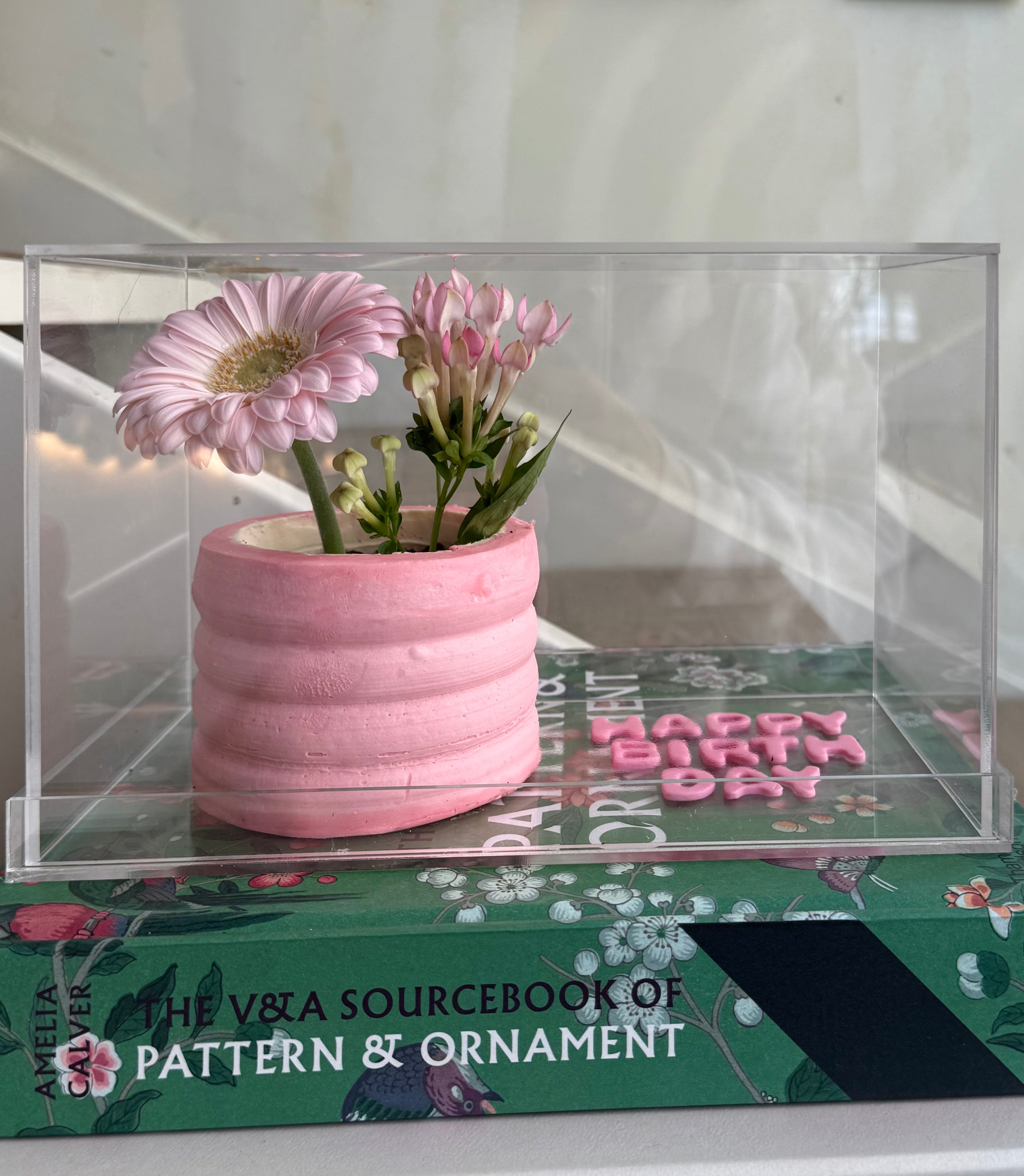 Pink Cake Pot