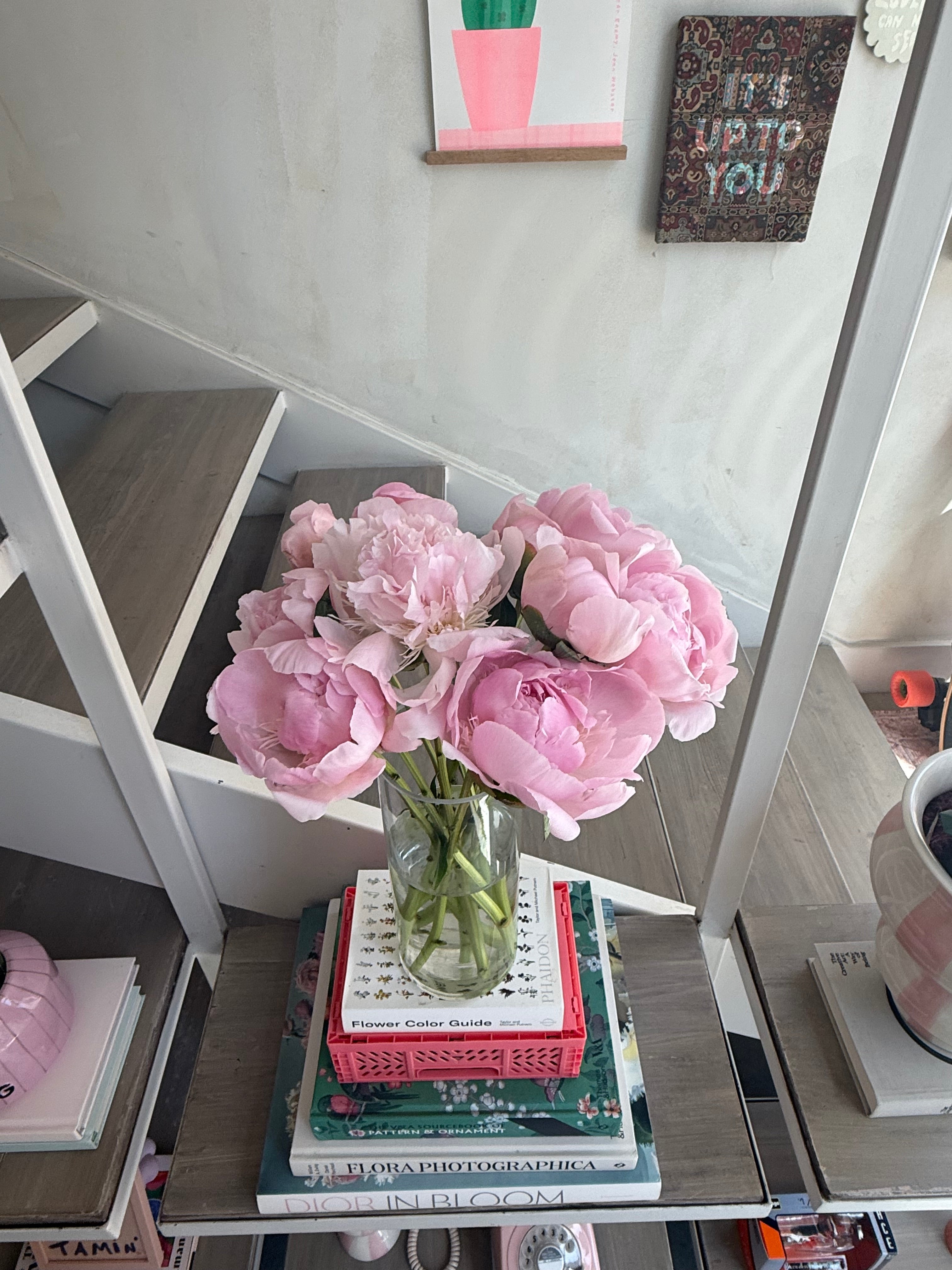Precious Peonies in a Vase (Pink)