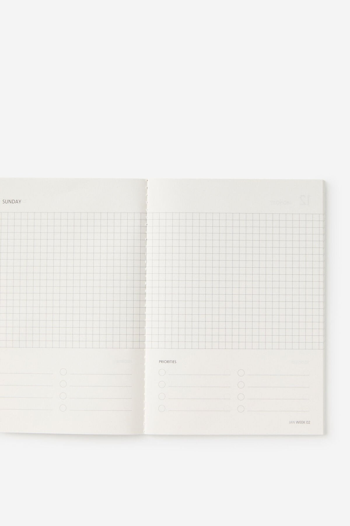 2026 12 Month Diary Box (Woodland)