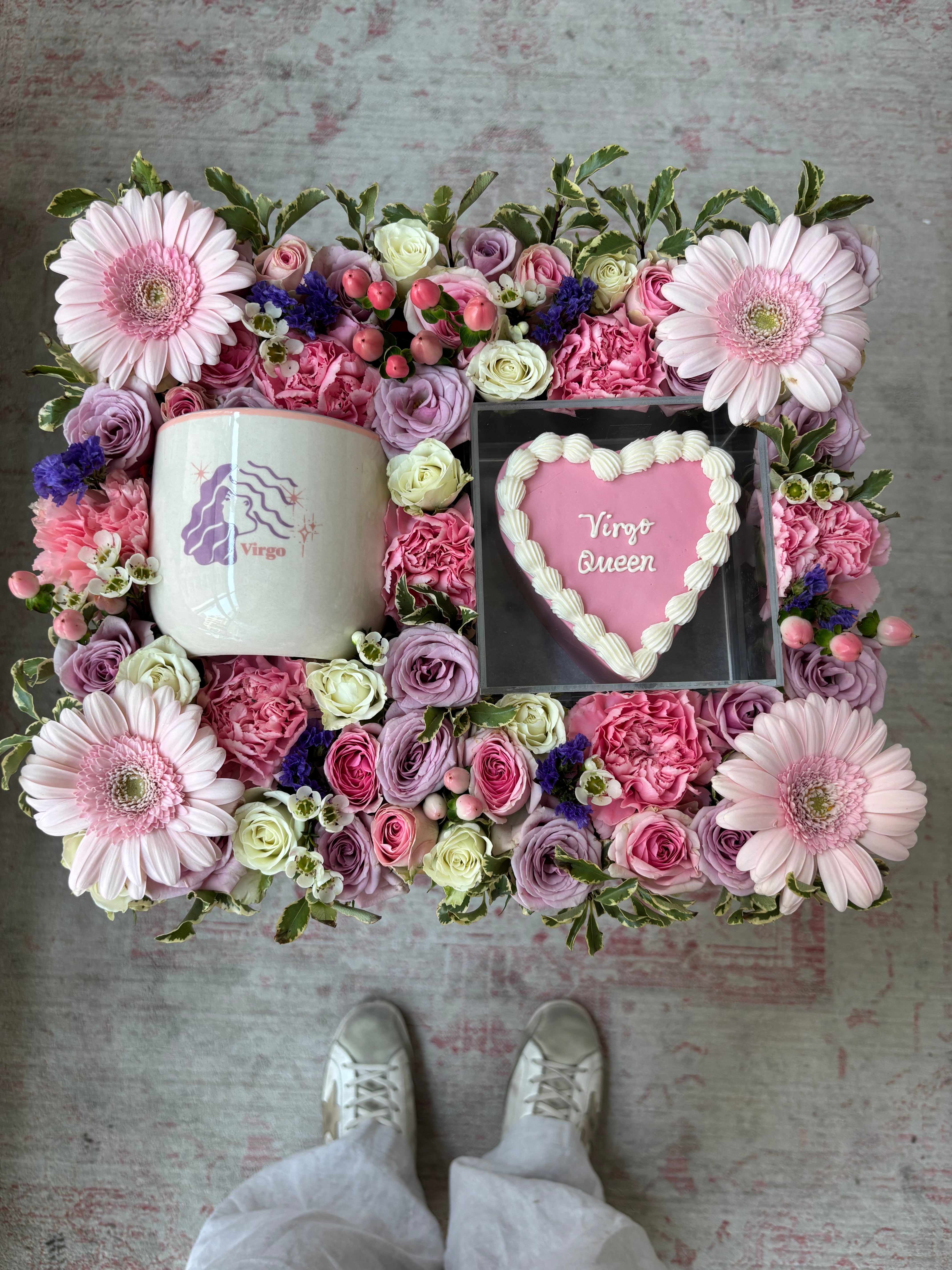 Virgo Love Birthday Tray