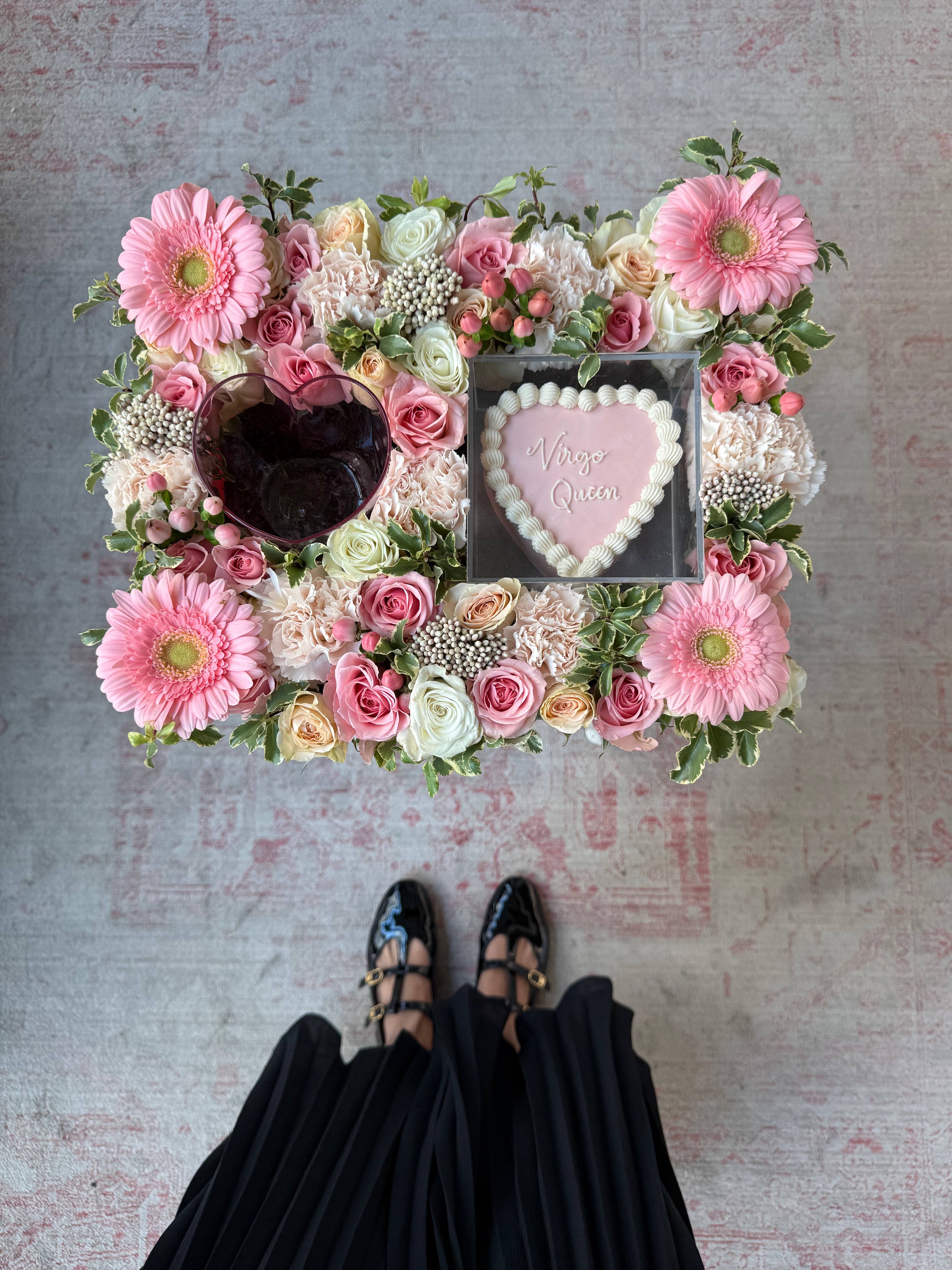 Virgo Queen Birthday Tray w/ Mug