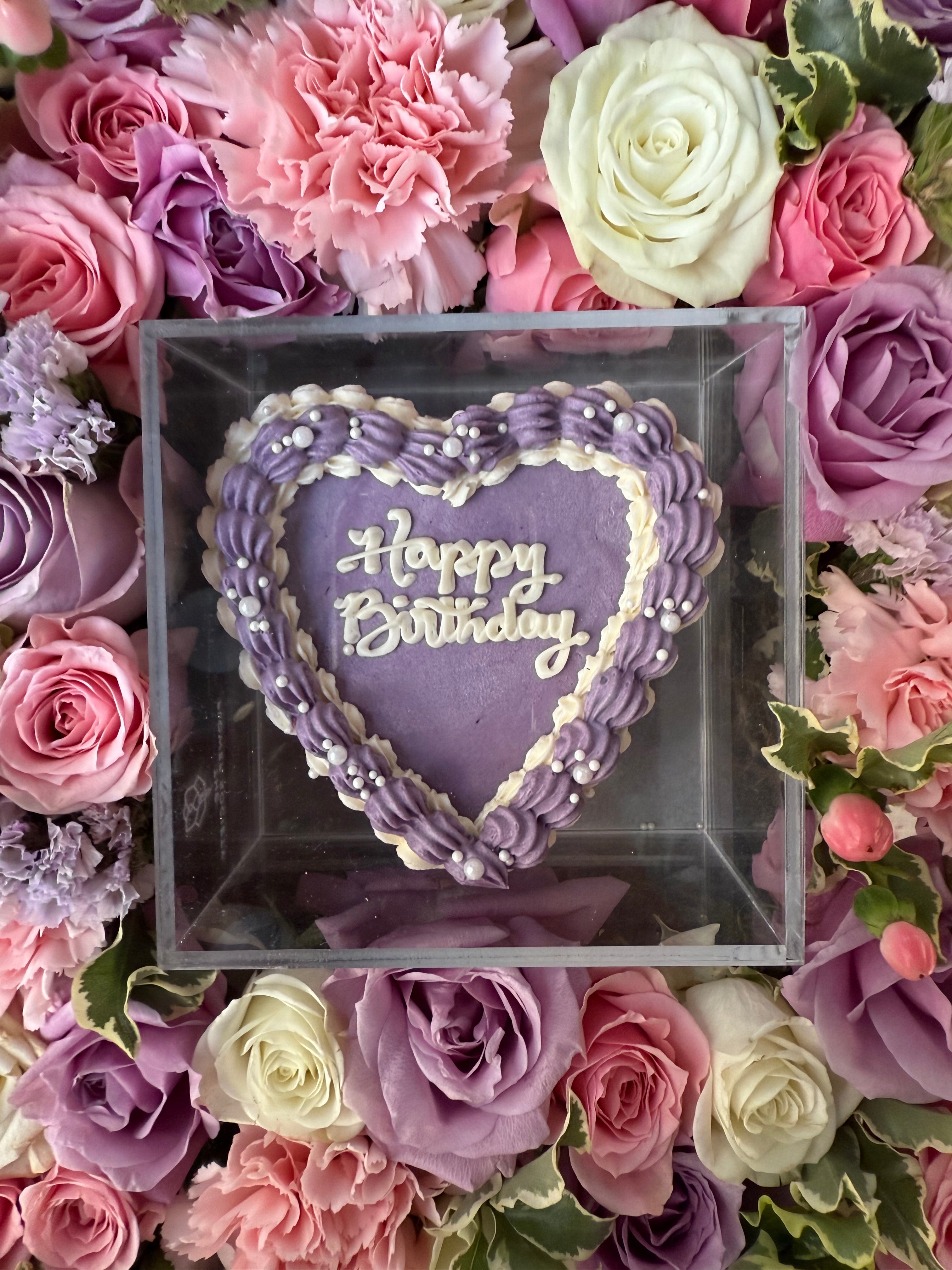 Delecia Drench Purple Birthday Tray