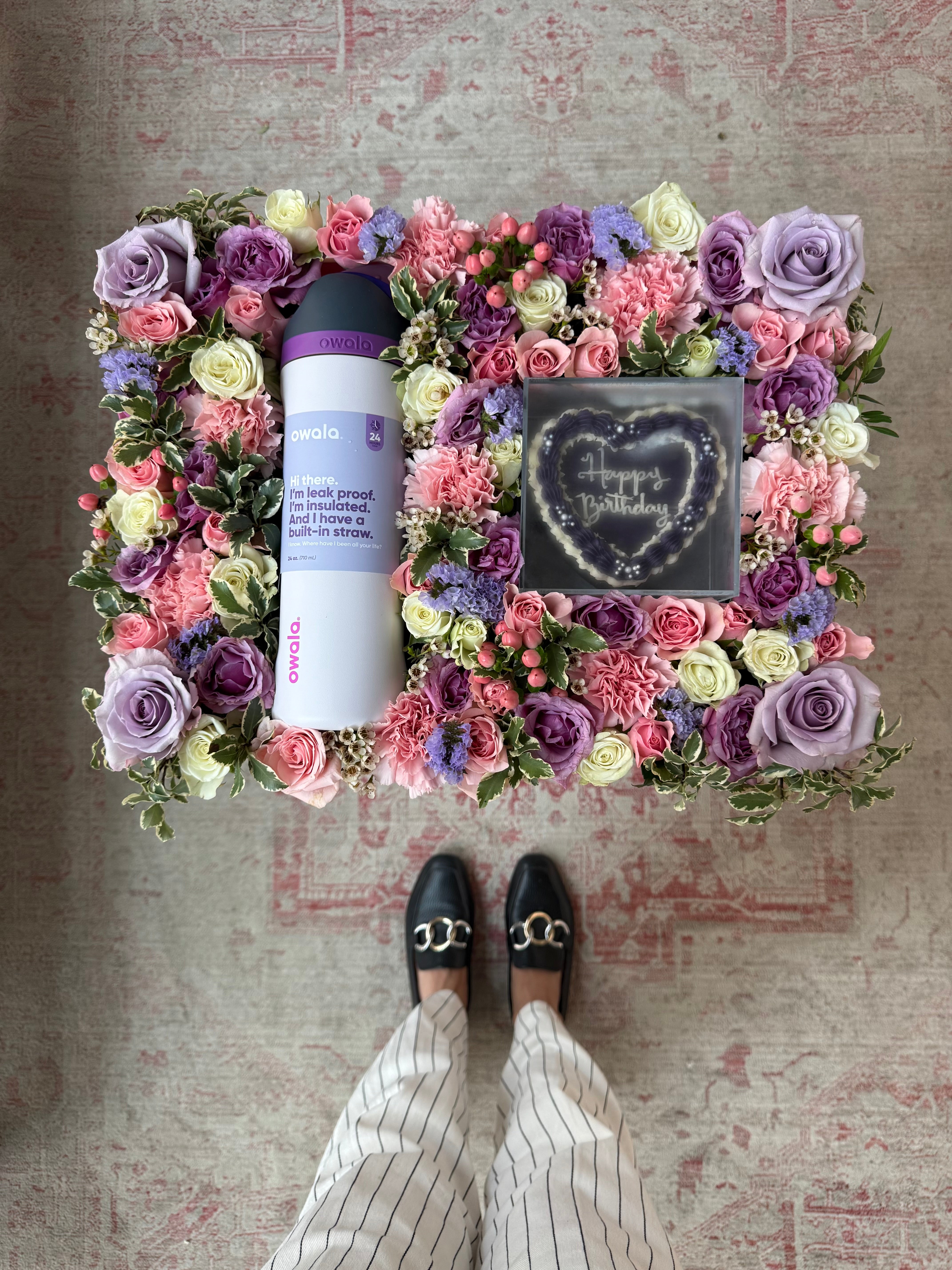 Dreamy Birthday Tray (w/ Owala Bottle)