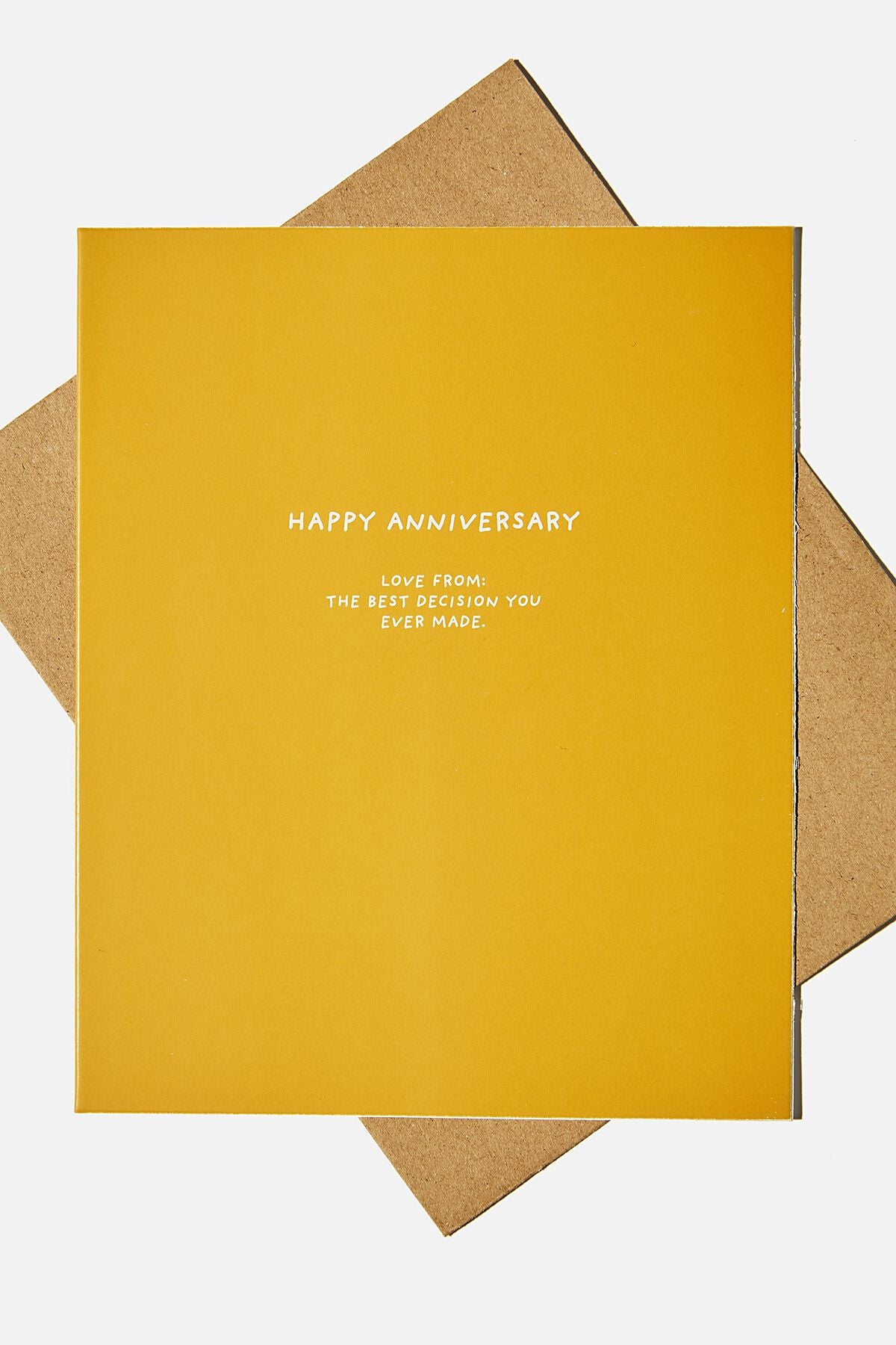 Best Decision Anniversary Card