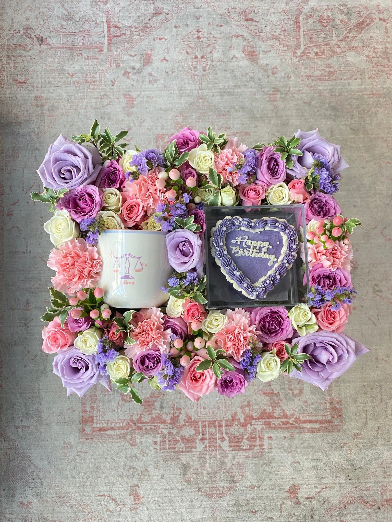 Libra Love Birthday Tray