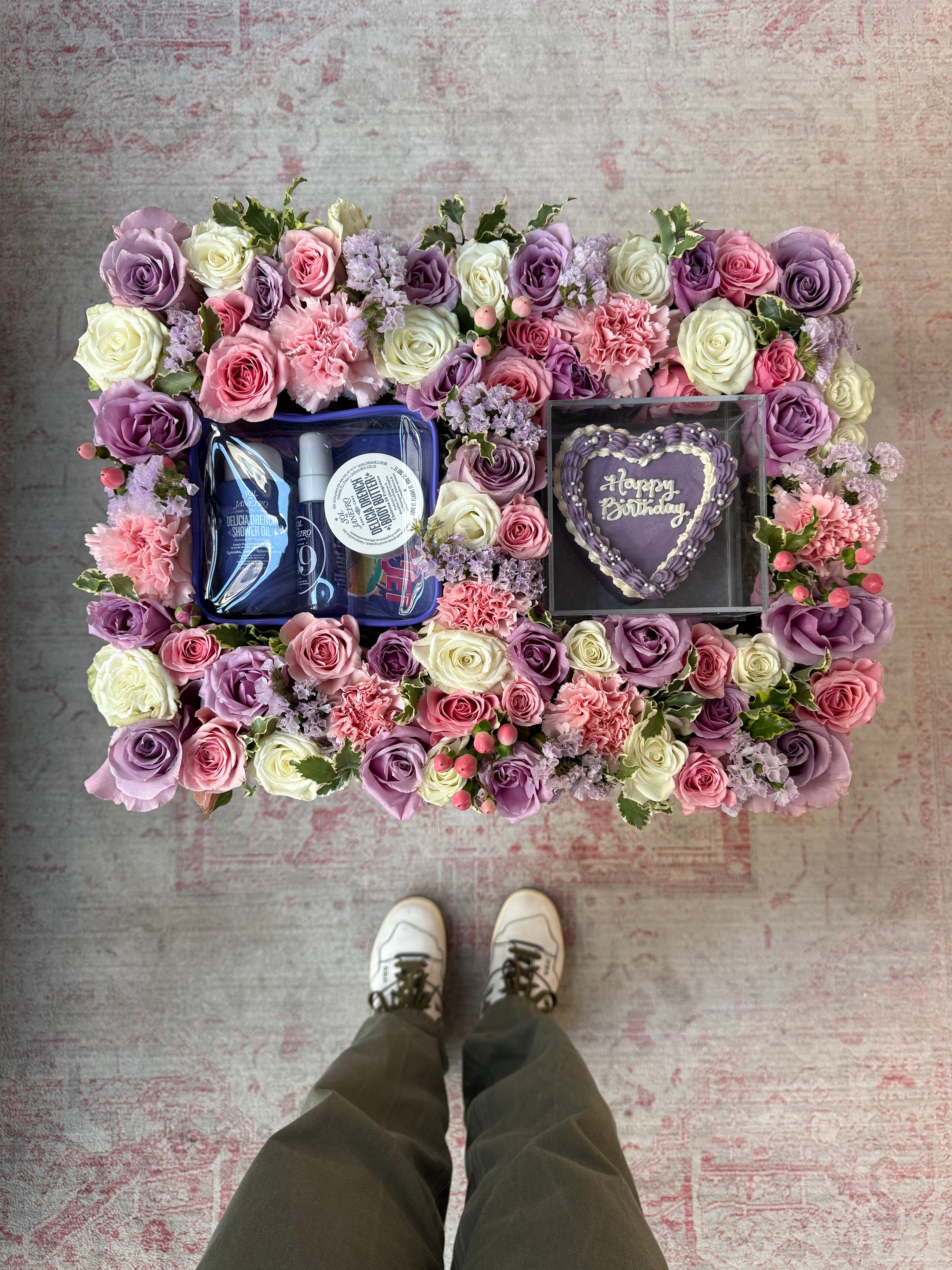 Delecia Drench Purple Birthday Tray