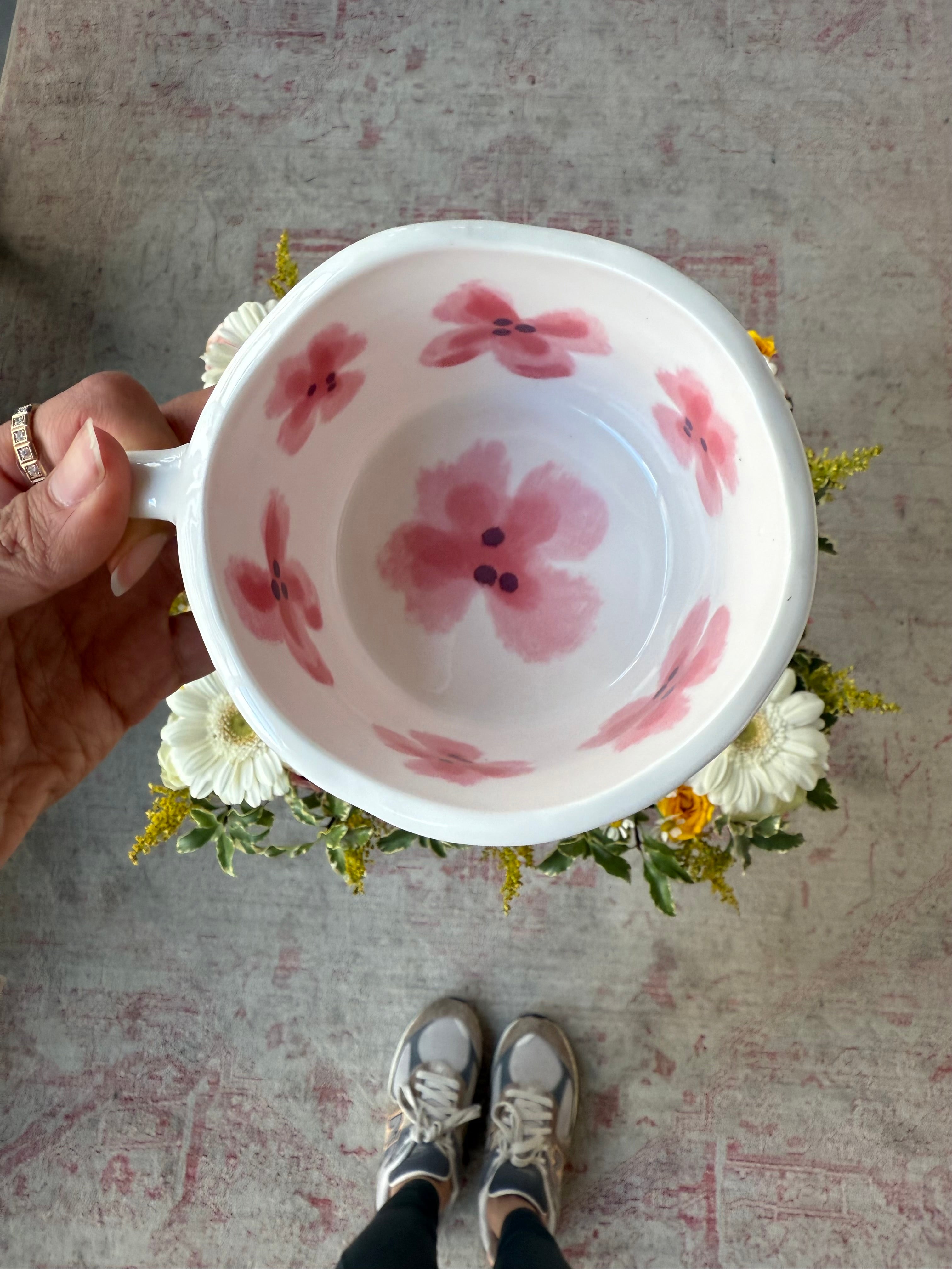 Daisy Crush Combo Birthday Tray (w/ Mug & Candle)