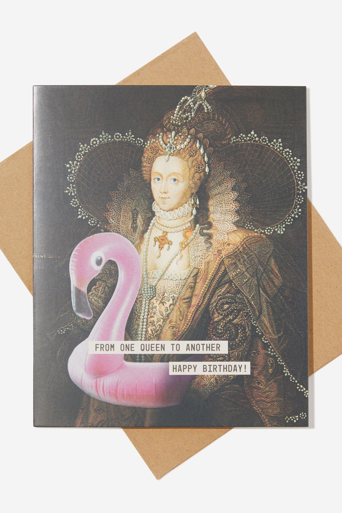 Renaissance Queen Birthday Card