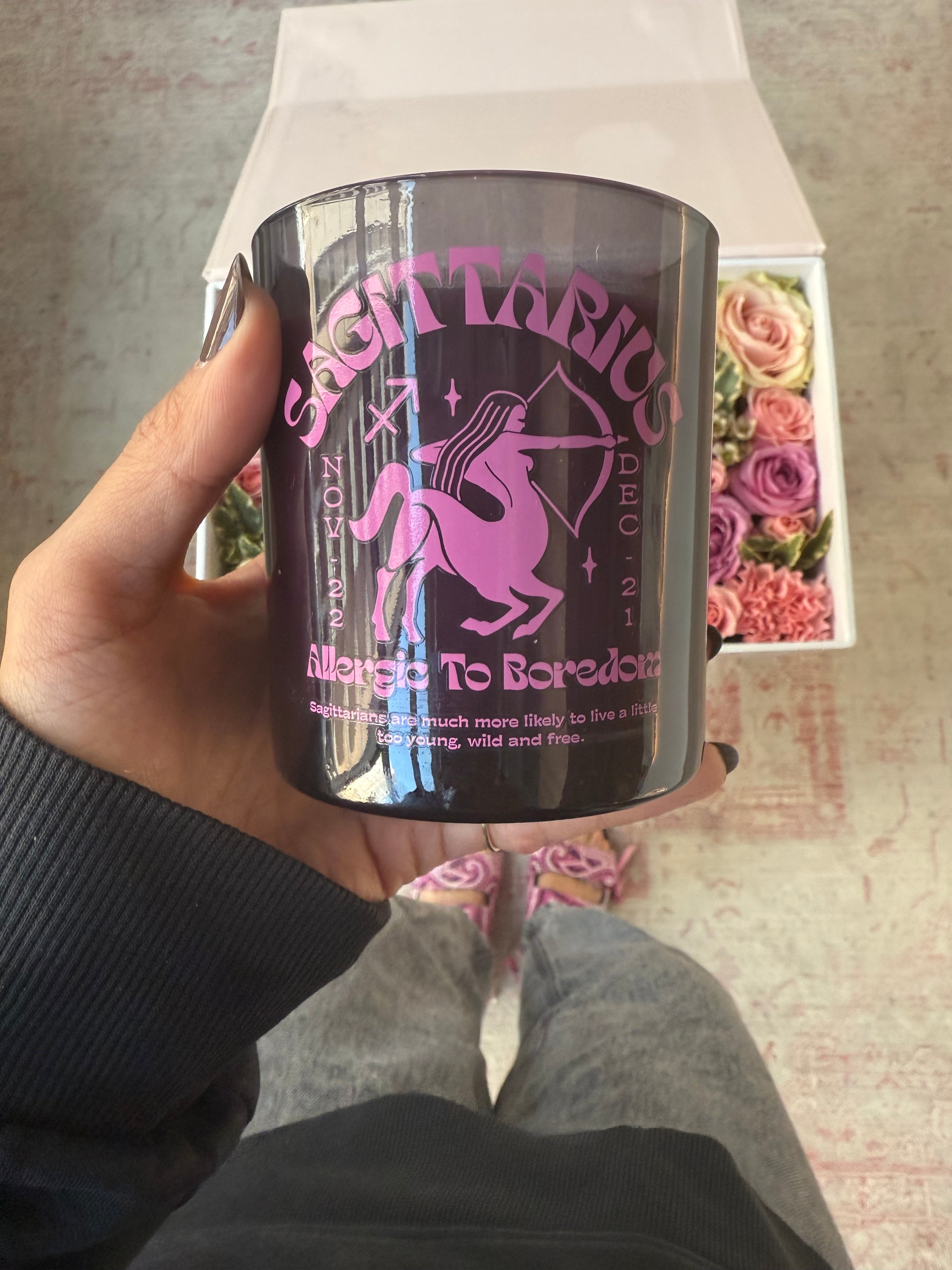 Sagittarius Candle Parcel