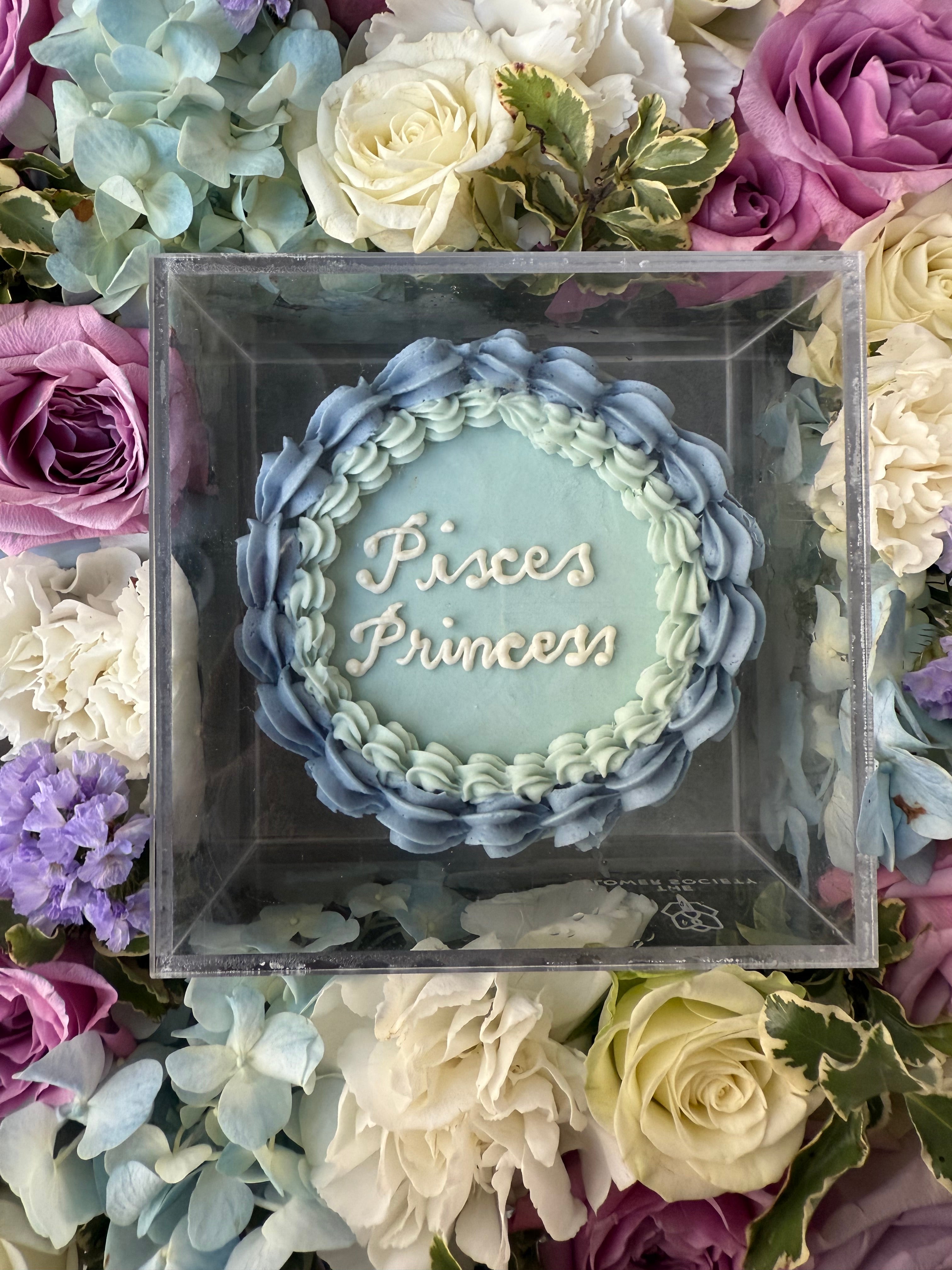 Pisces Princess Birthday Tray