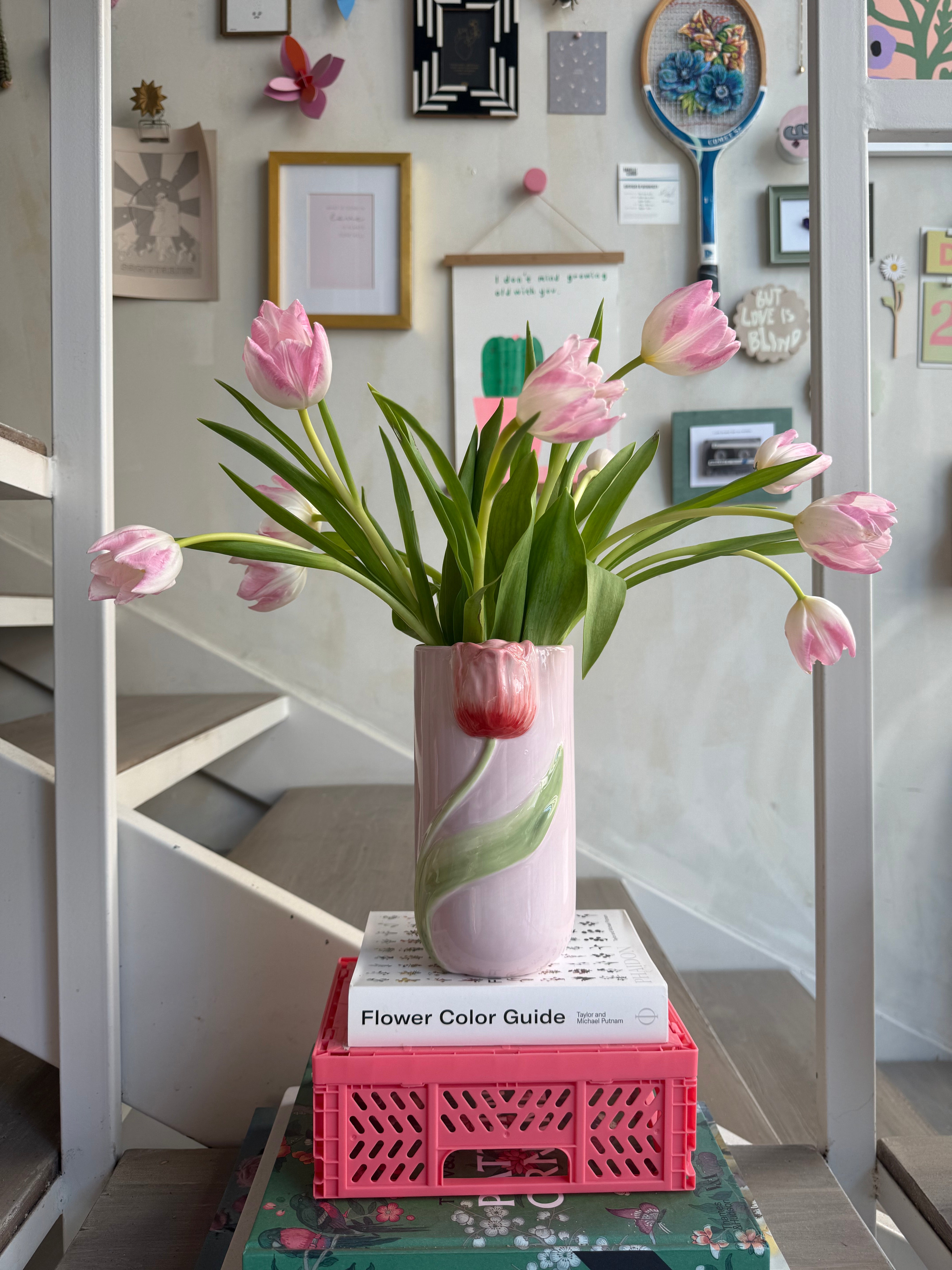 Tulips in a Vase For You