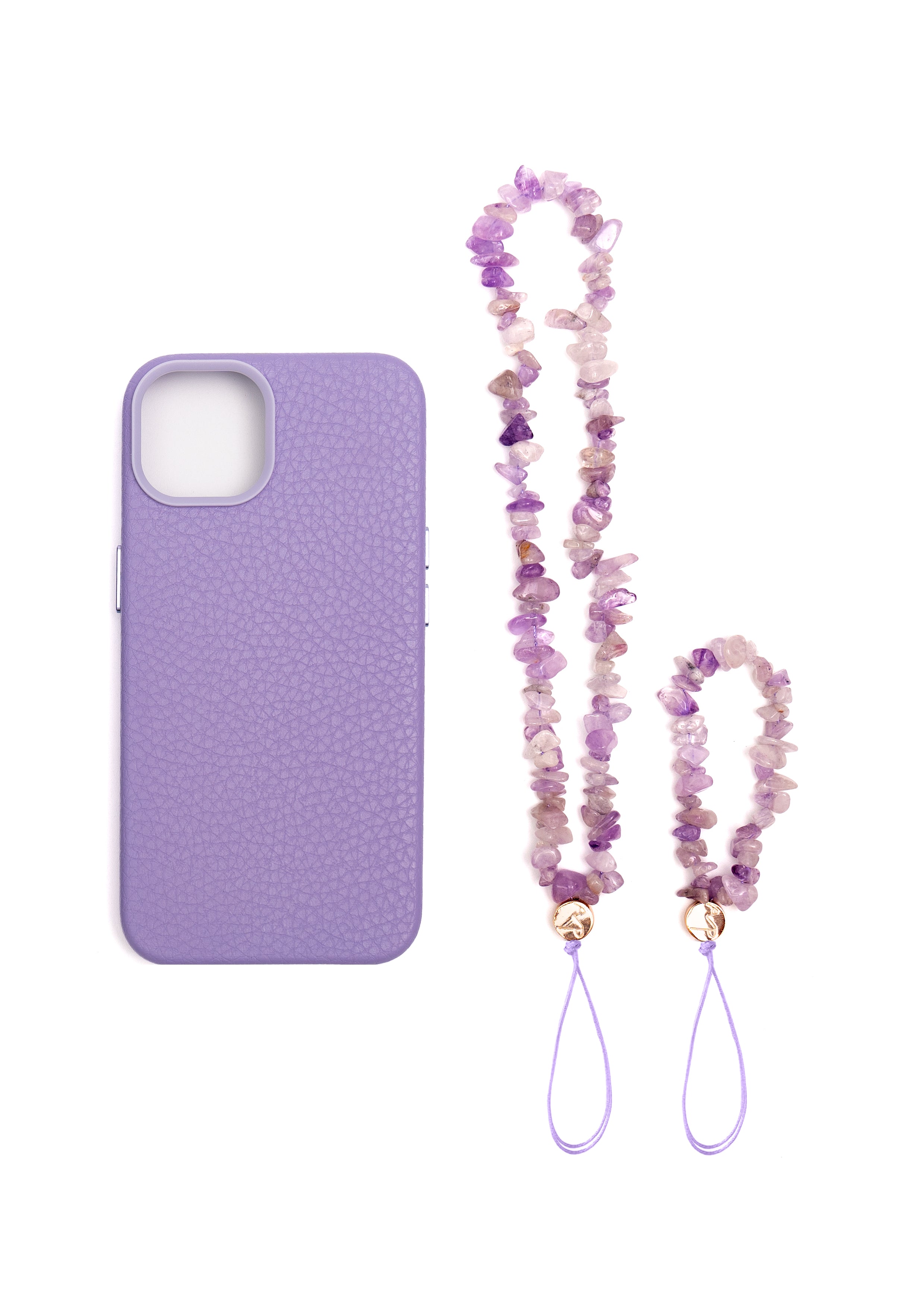 Amethyst Phone Hanger (Short)