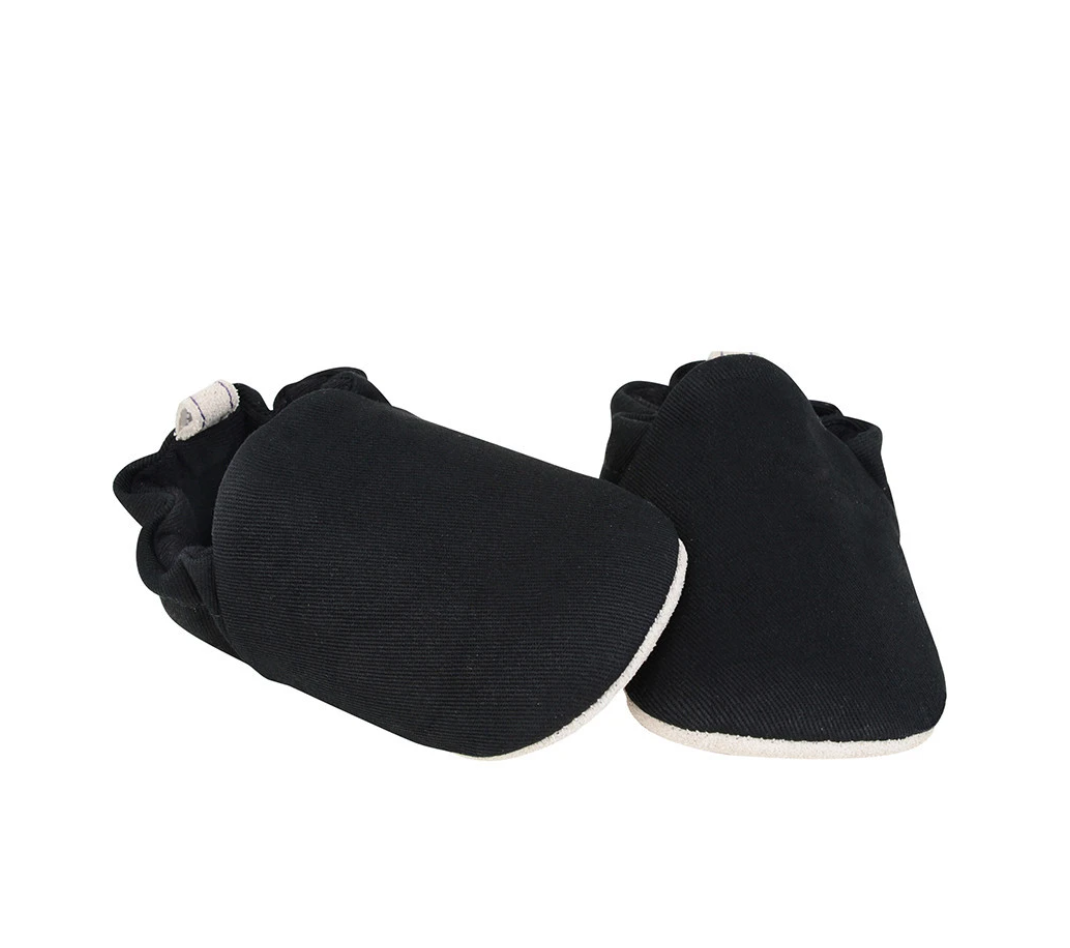 Plain Black Mini Shoes