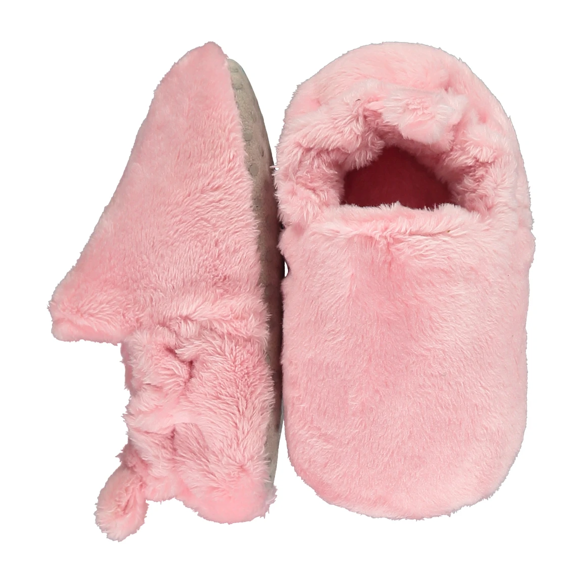 Plain Sugar Pink Fluffy Mini Shoes