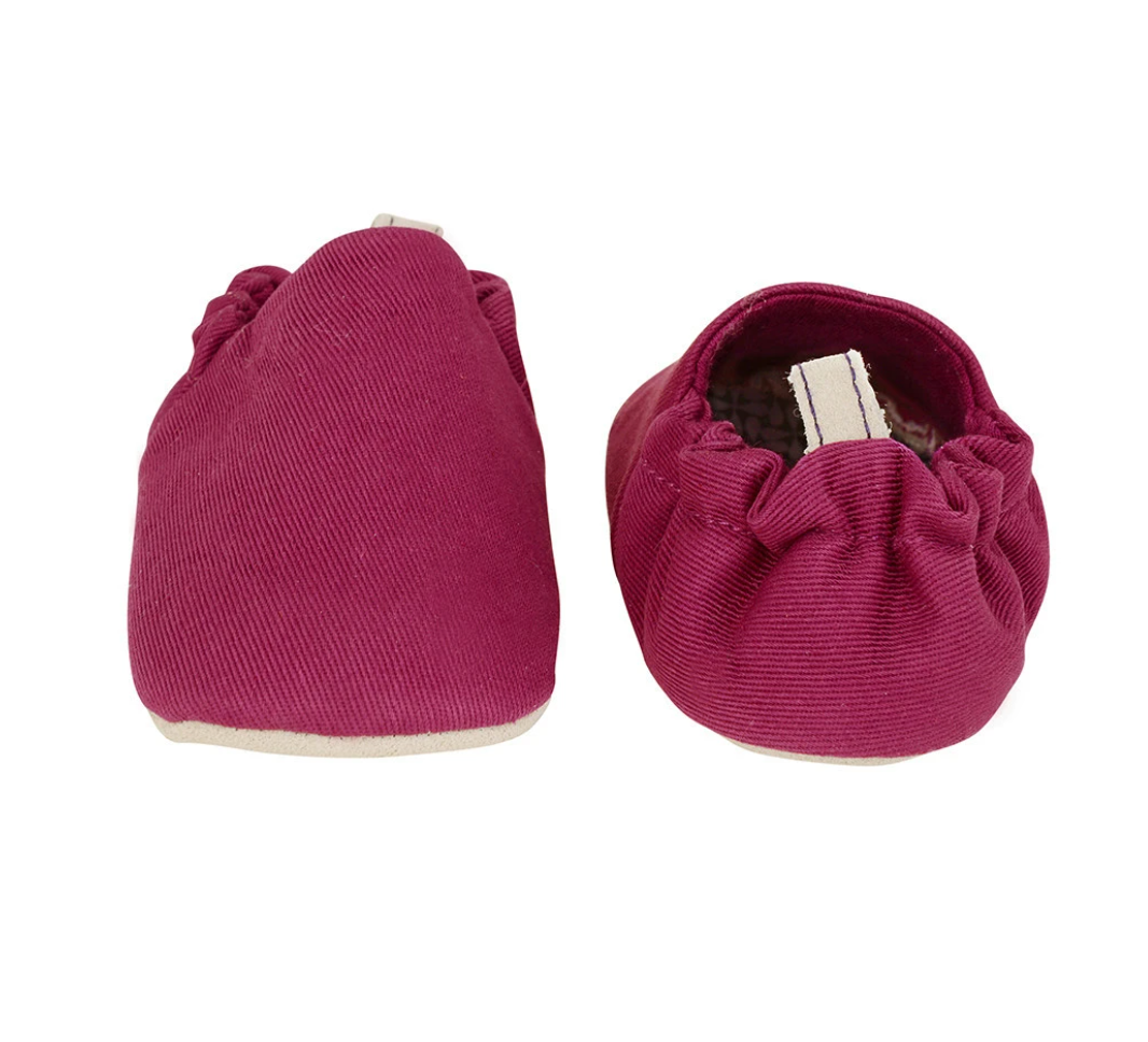 Plain Plum Mini Shoes