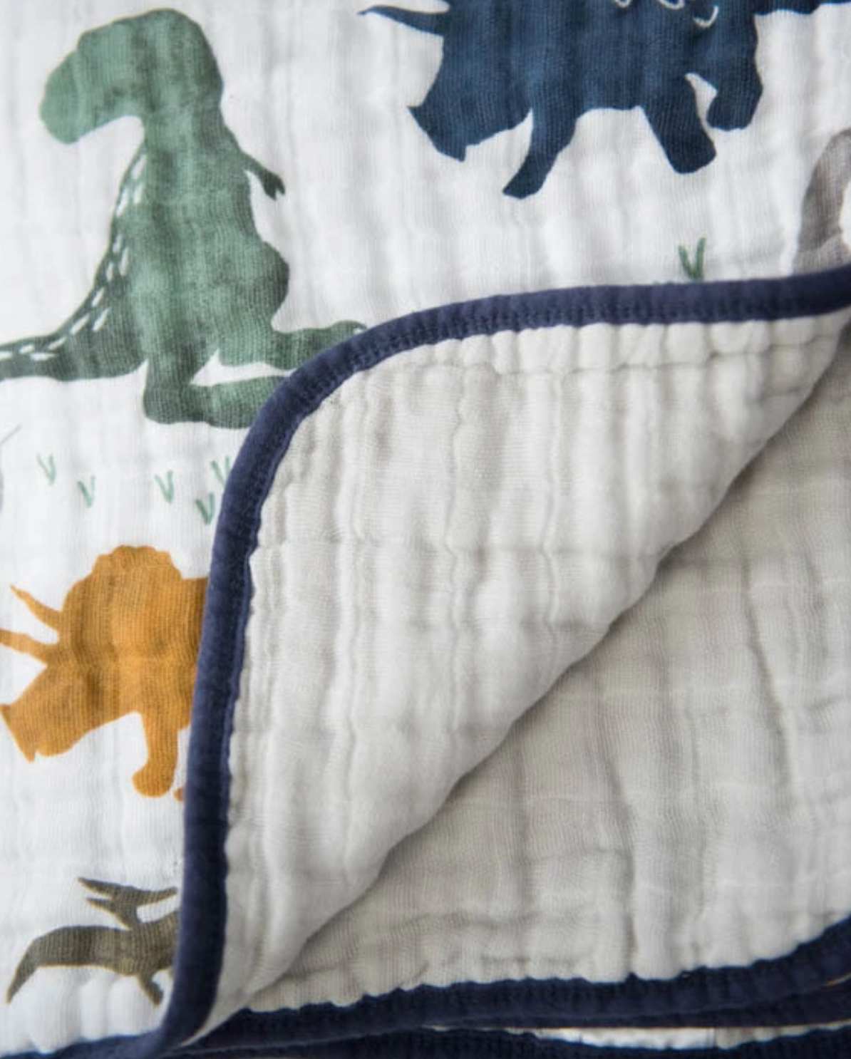 Dino Friends Muslin Quilt