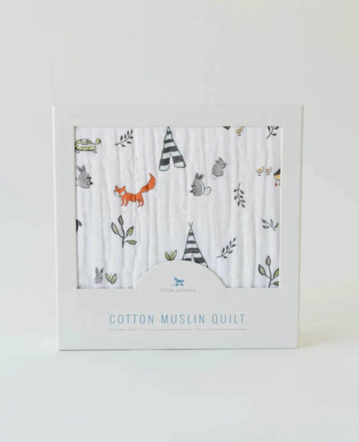 Forest Friends Muslin Quilt