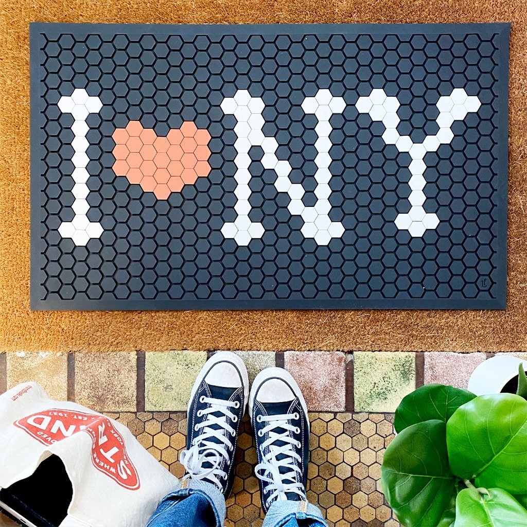 Tile Mat - Black (Large)