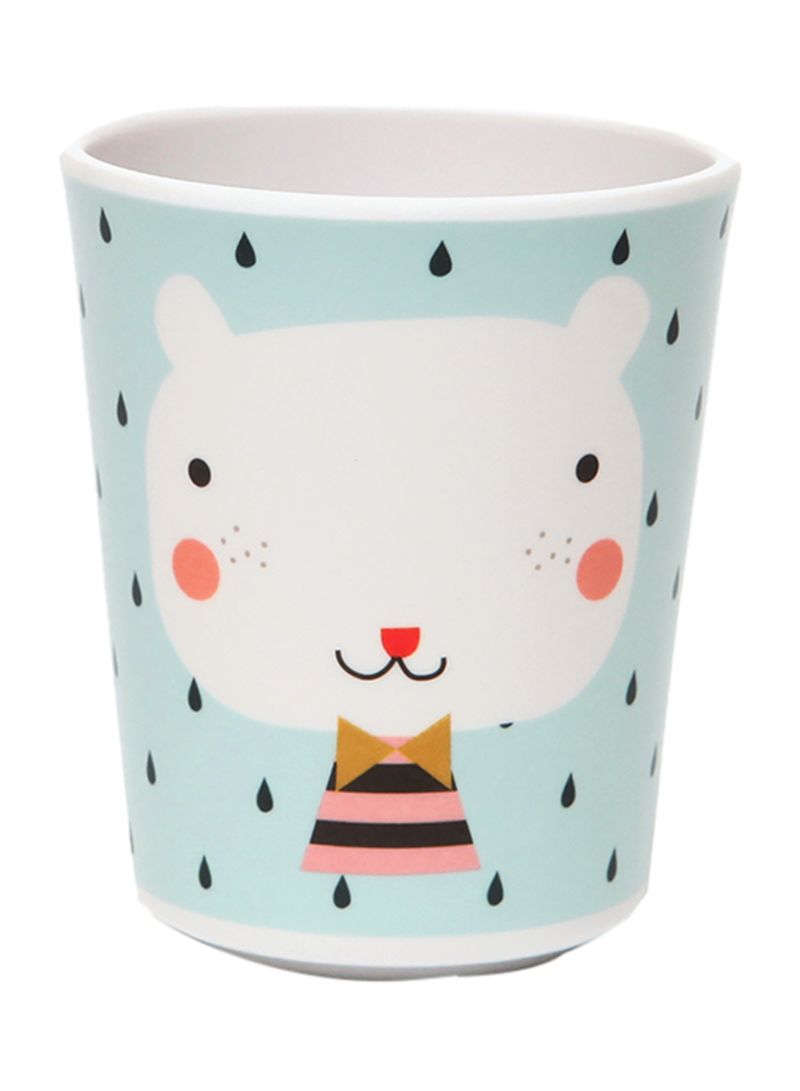 Melamine Cup Bear Drops (Blue)