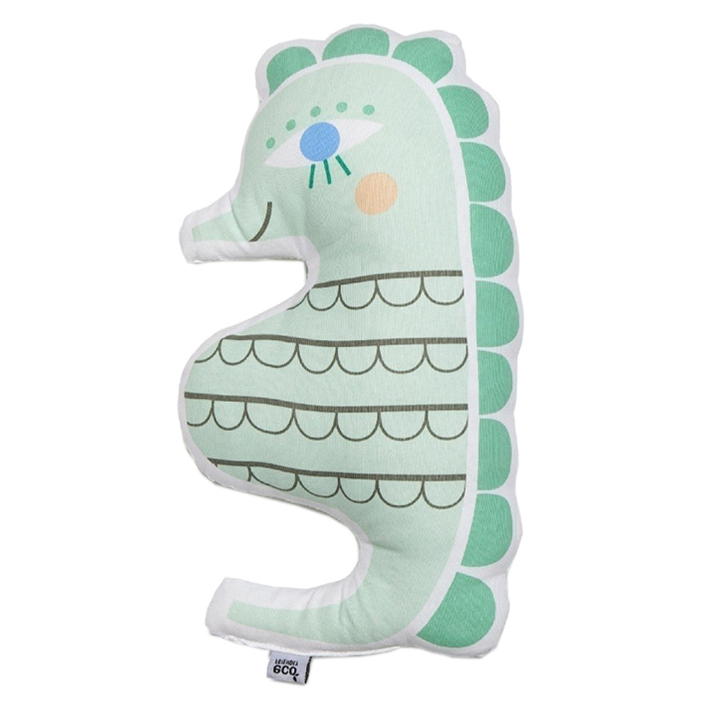 Seahorse Cushion (Green)