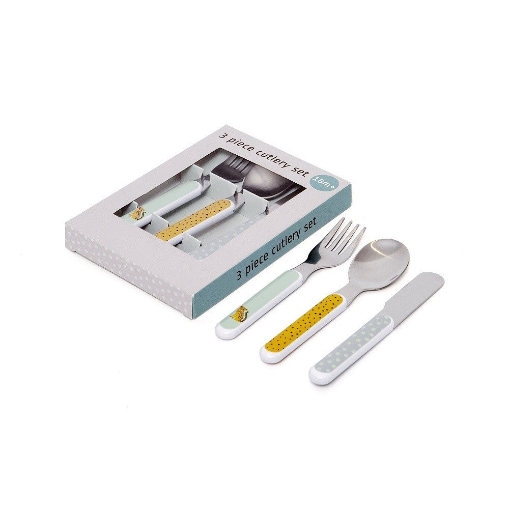 Cutlery Set Leopard (Acqua)