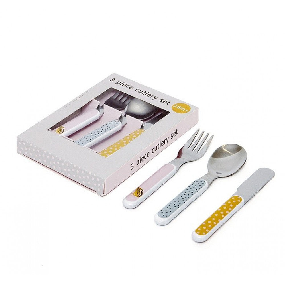 Cutlery Set Leopard (Orchid)