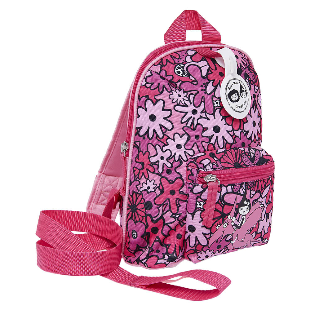 Mini Zip & Zoe Backpack Floral Pink