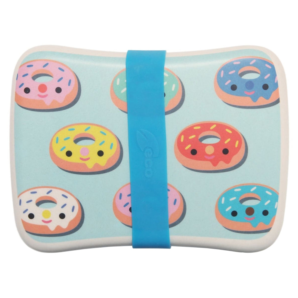 Donuts Bamboo Lunchbox (Blue)