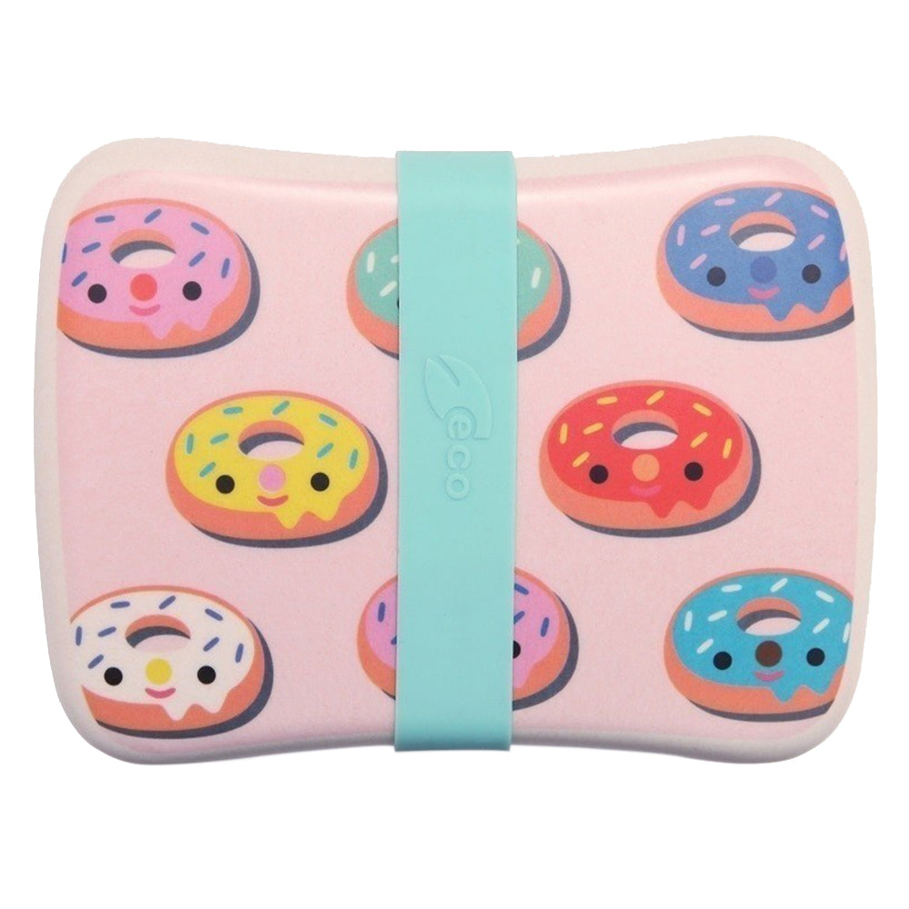 Donuts Bamboo Lunchbox (Pink)