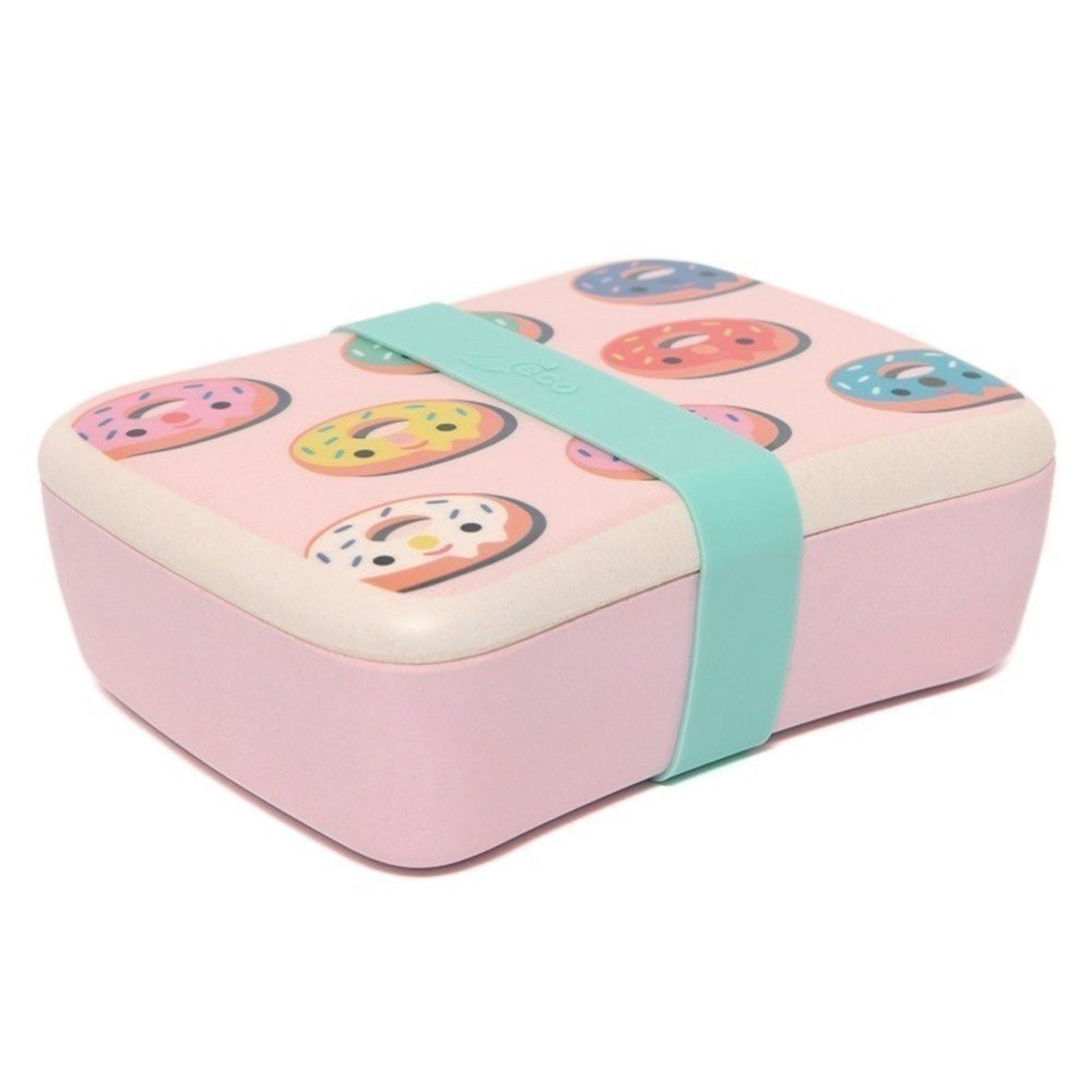 Donuts Bamboo Lunchbox (Pink)