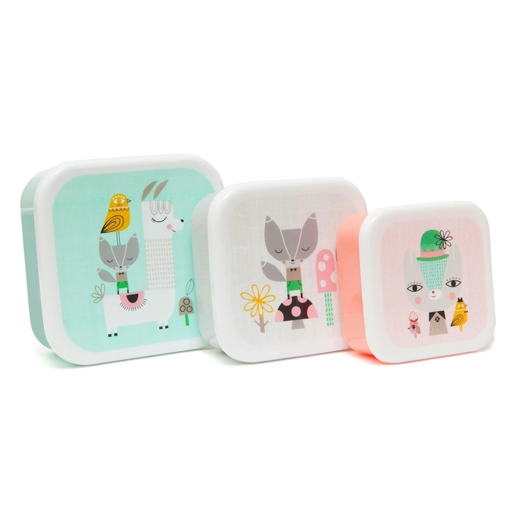 Llama & Friends Lunchbox Set