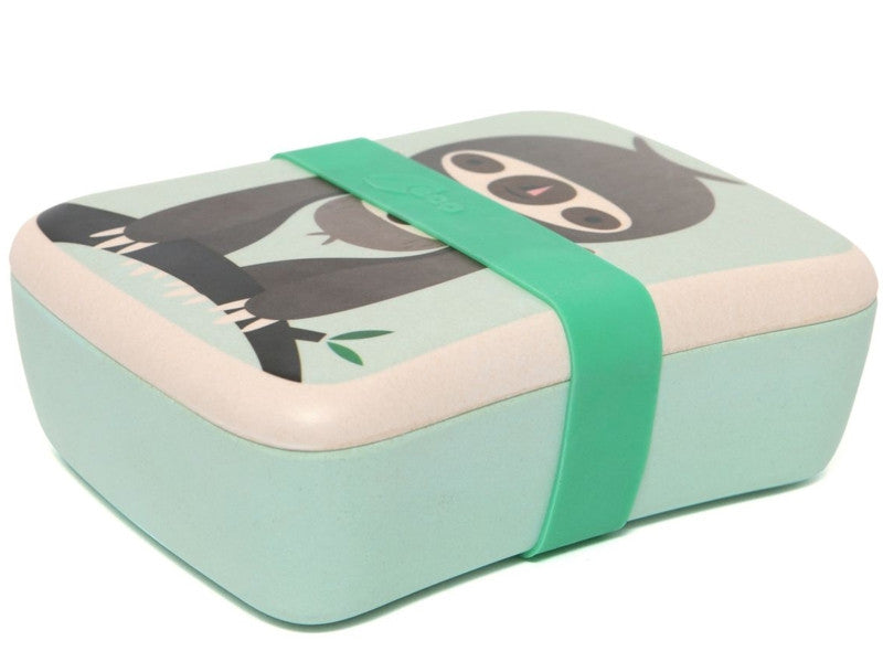 Sloth Bamboo Lunchbox (Green)