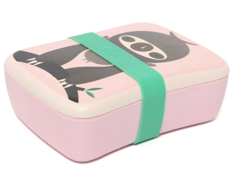 Sloth Bamboo Lunchbox (Pink)