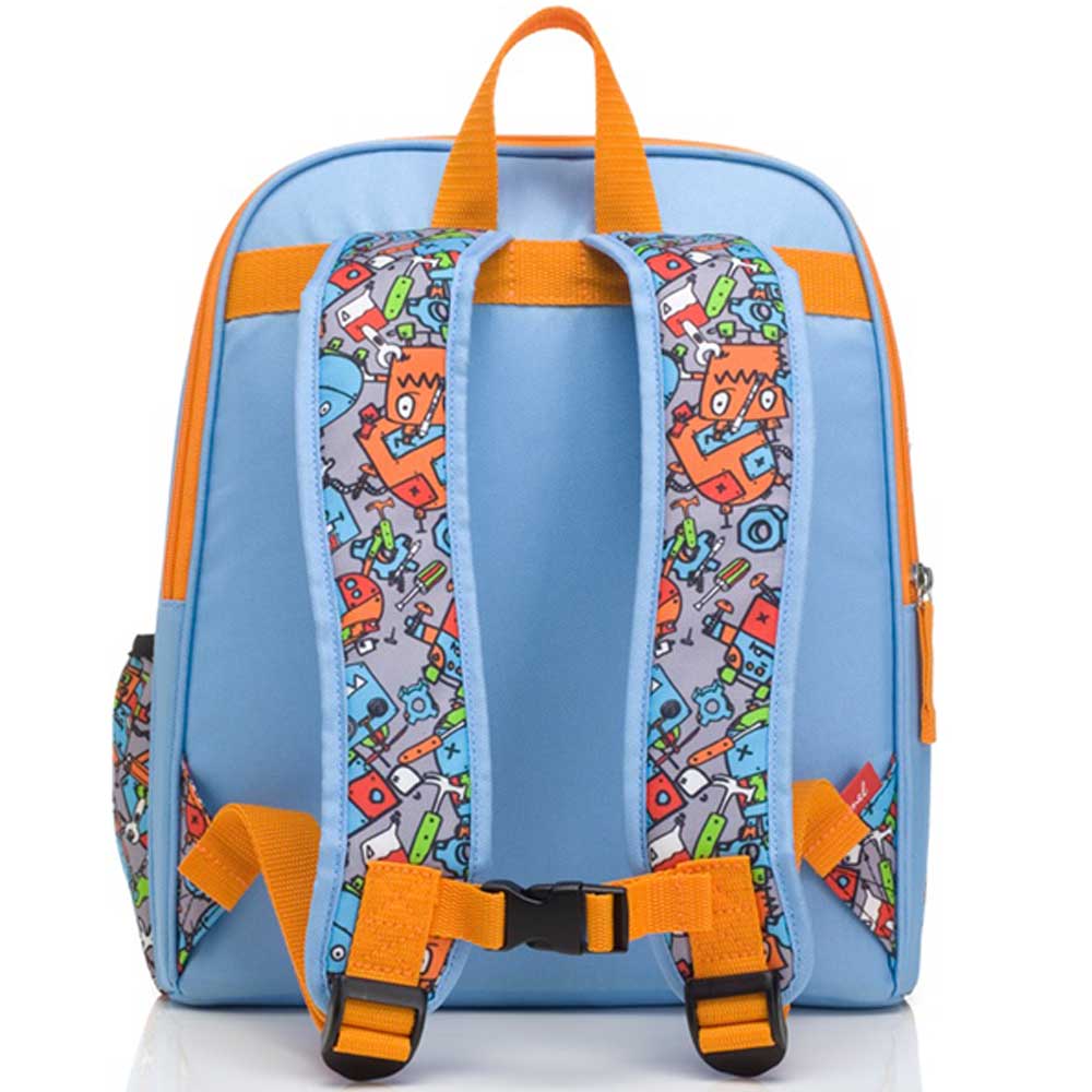 Midi Zip & Zoe Backpack Robot (Blue)